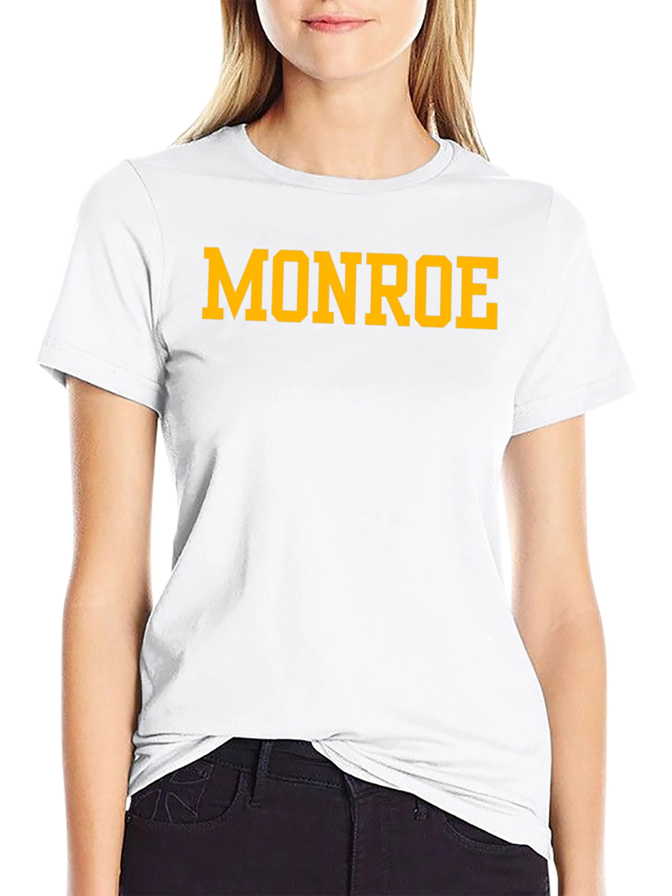 Monroe Graphic Tee - Classic Black
