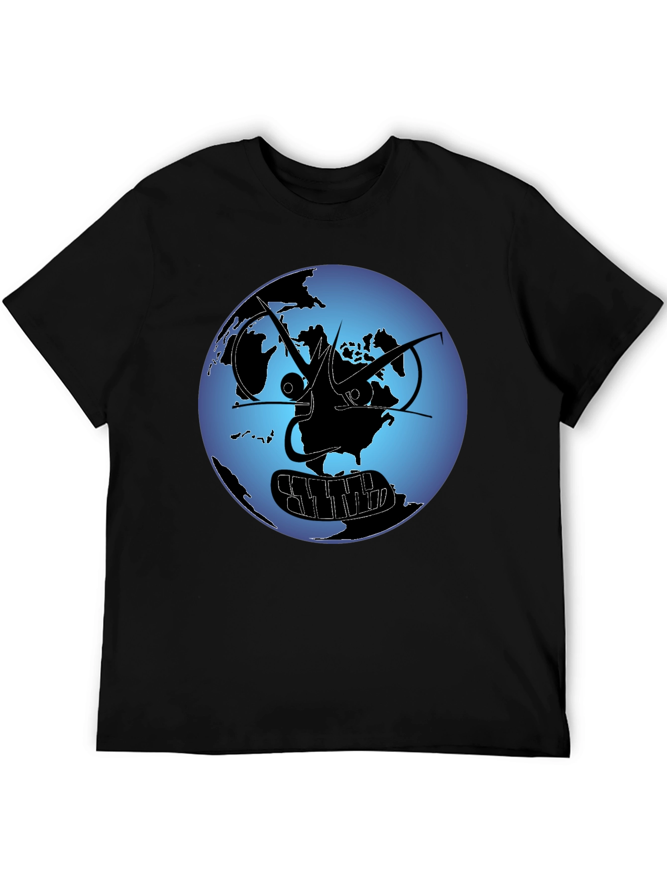 Abstract Earth Graphic T-Shirt
