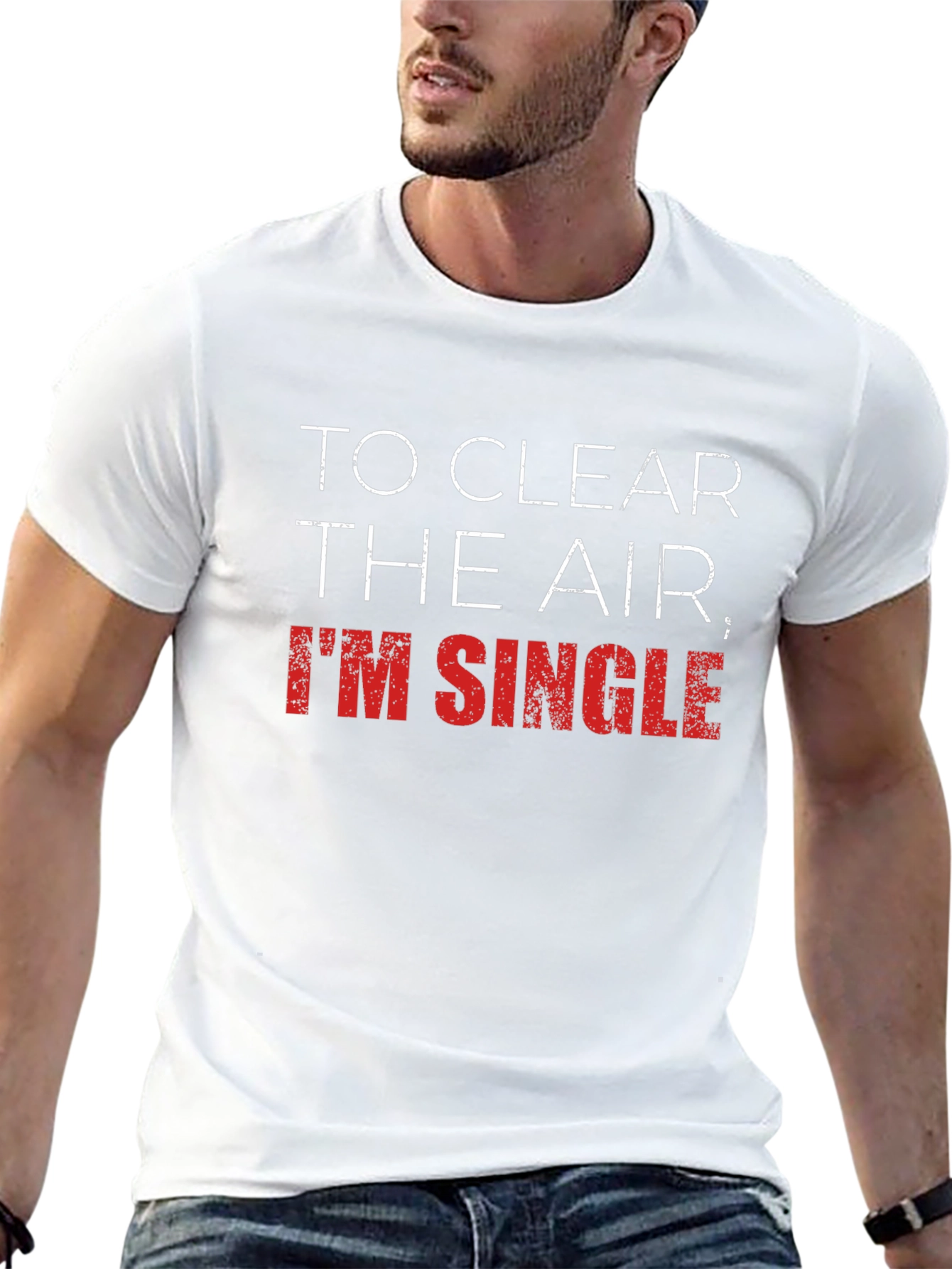 To Clear the Air Im Single Graphic T-Shirt