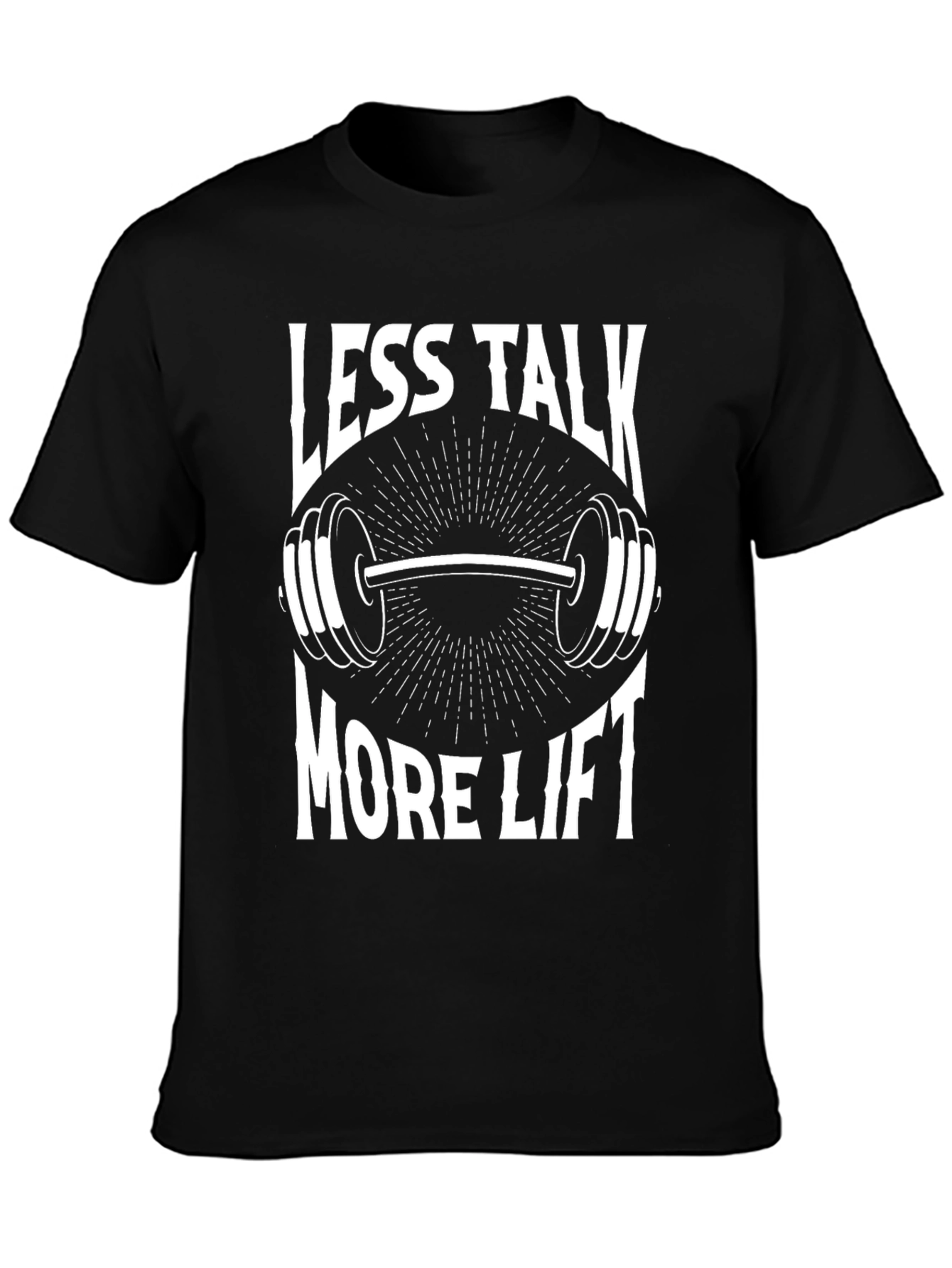 Less Talk More Lift Graphic T-Shirt