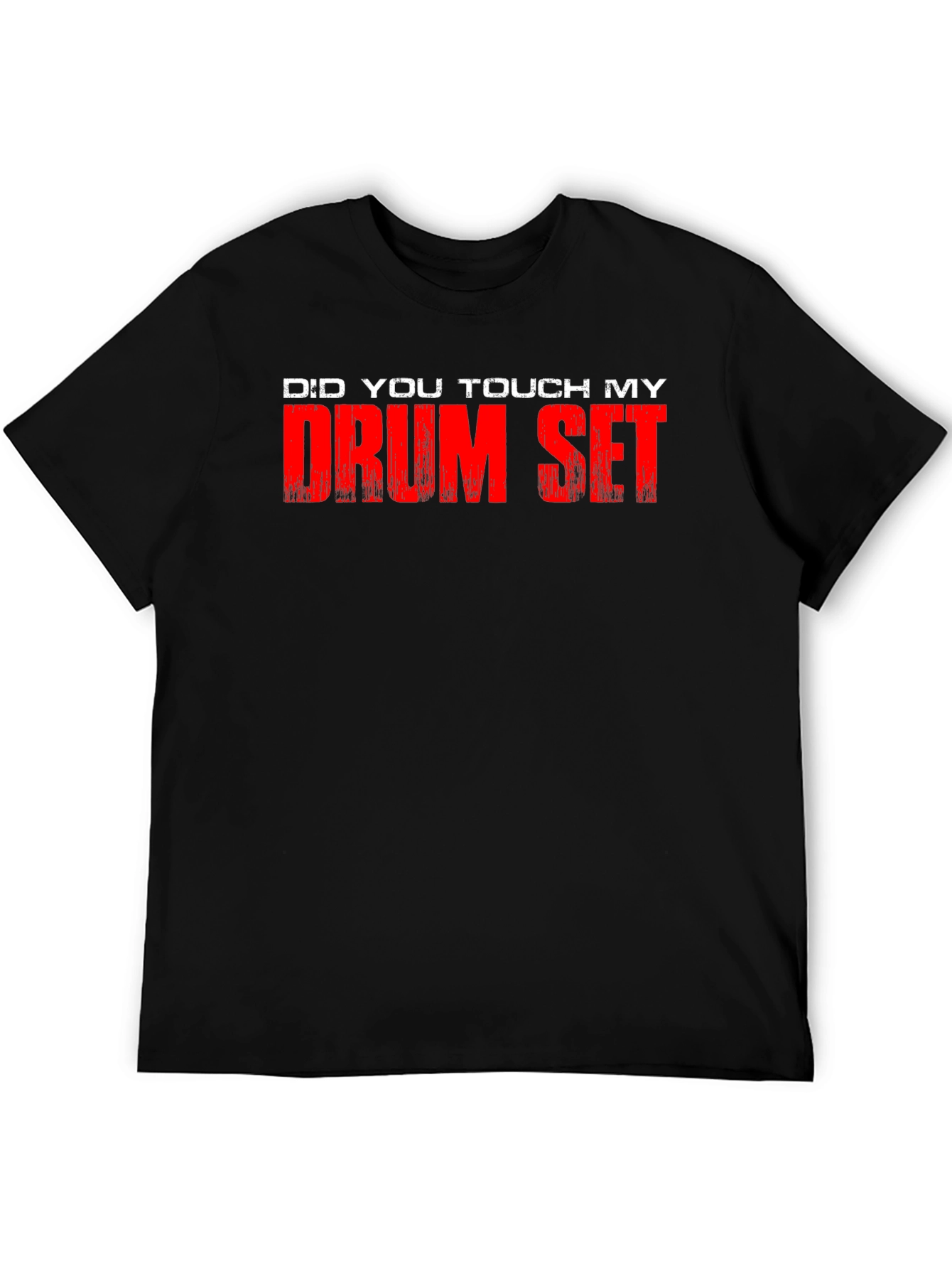 Drum Set Graphic Tee - Musician Humor Shirt