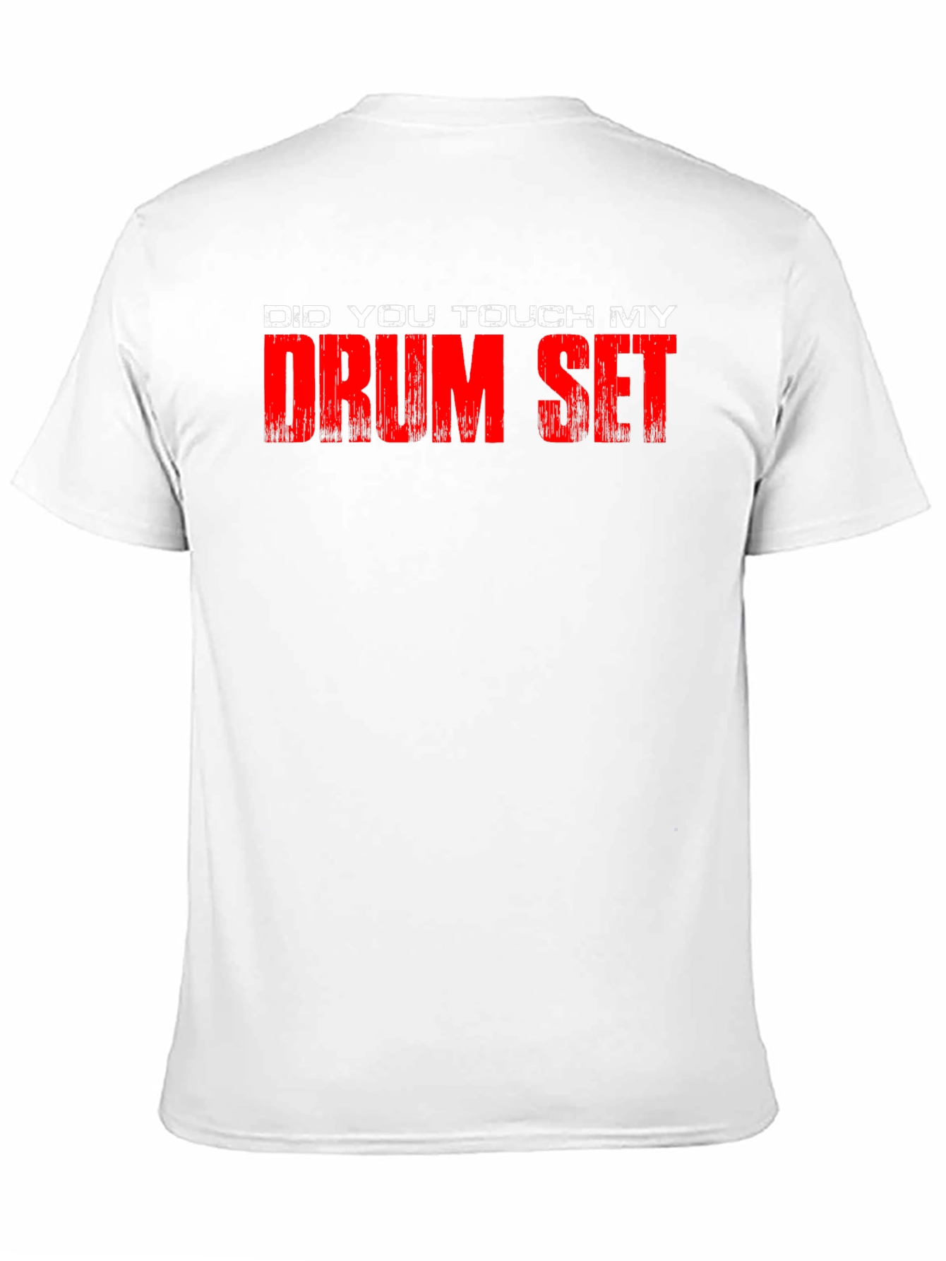 Drum Set Graphic Tee - Musician Humor Shirt