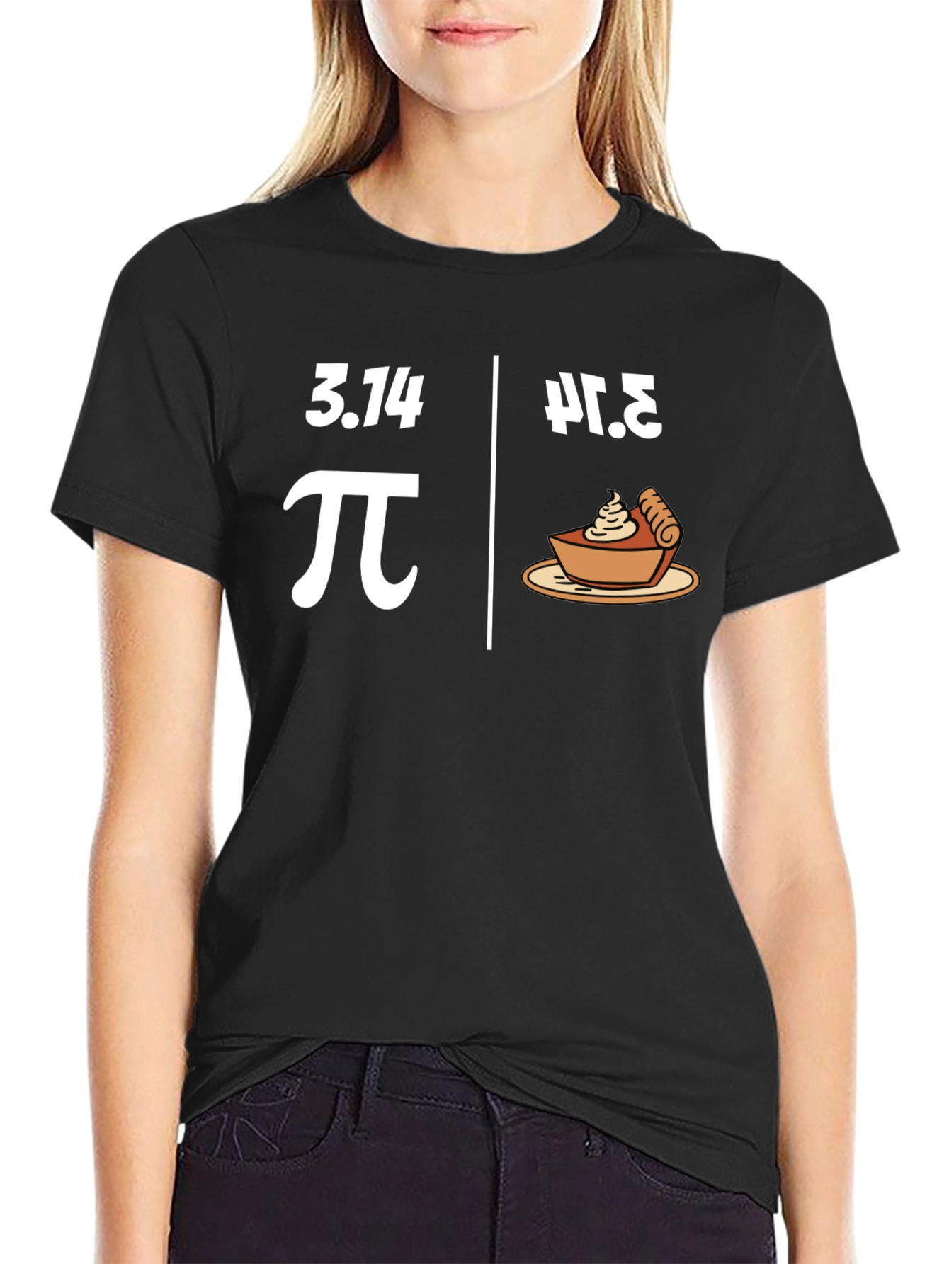 Pi Day T-Shirt: 3.14 & Pie Pun Tee