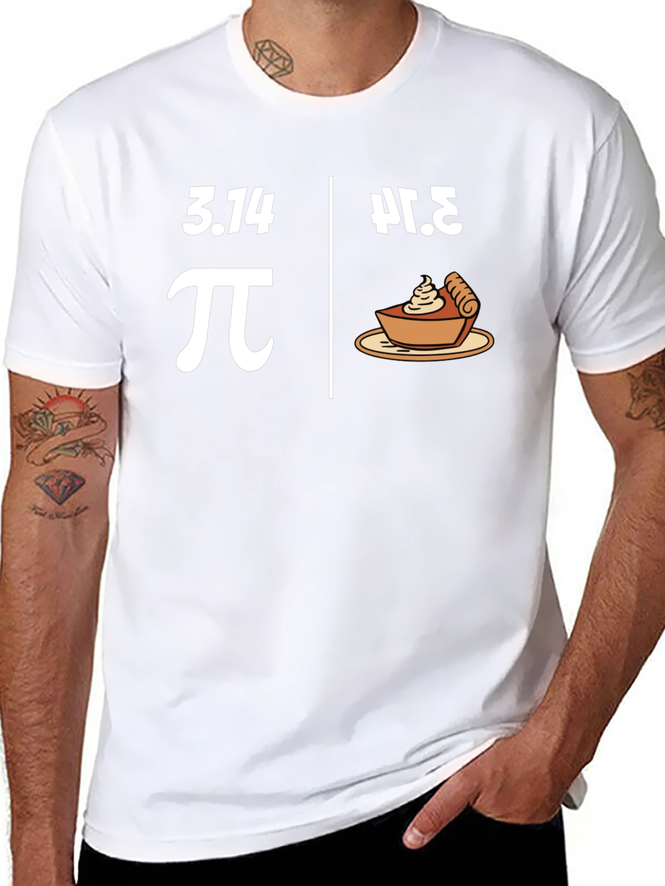 Pi Day T-Shirt: 3.14 & Pie Pun Tee