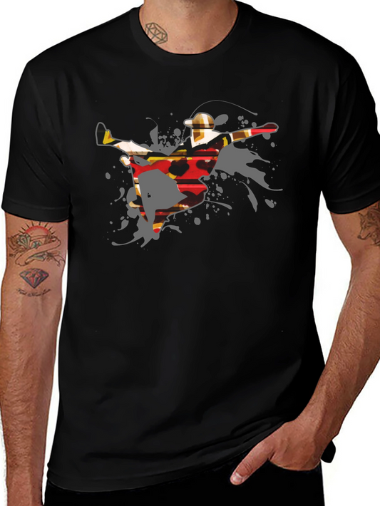 Maryland Flag Dab T-Shirt