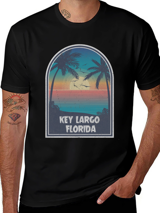 Key Largo Florida Graphic T-Shirt