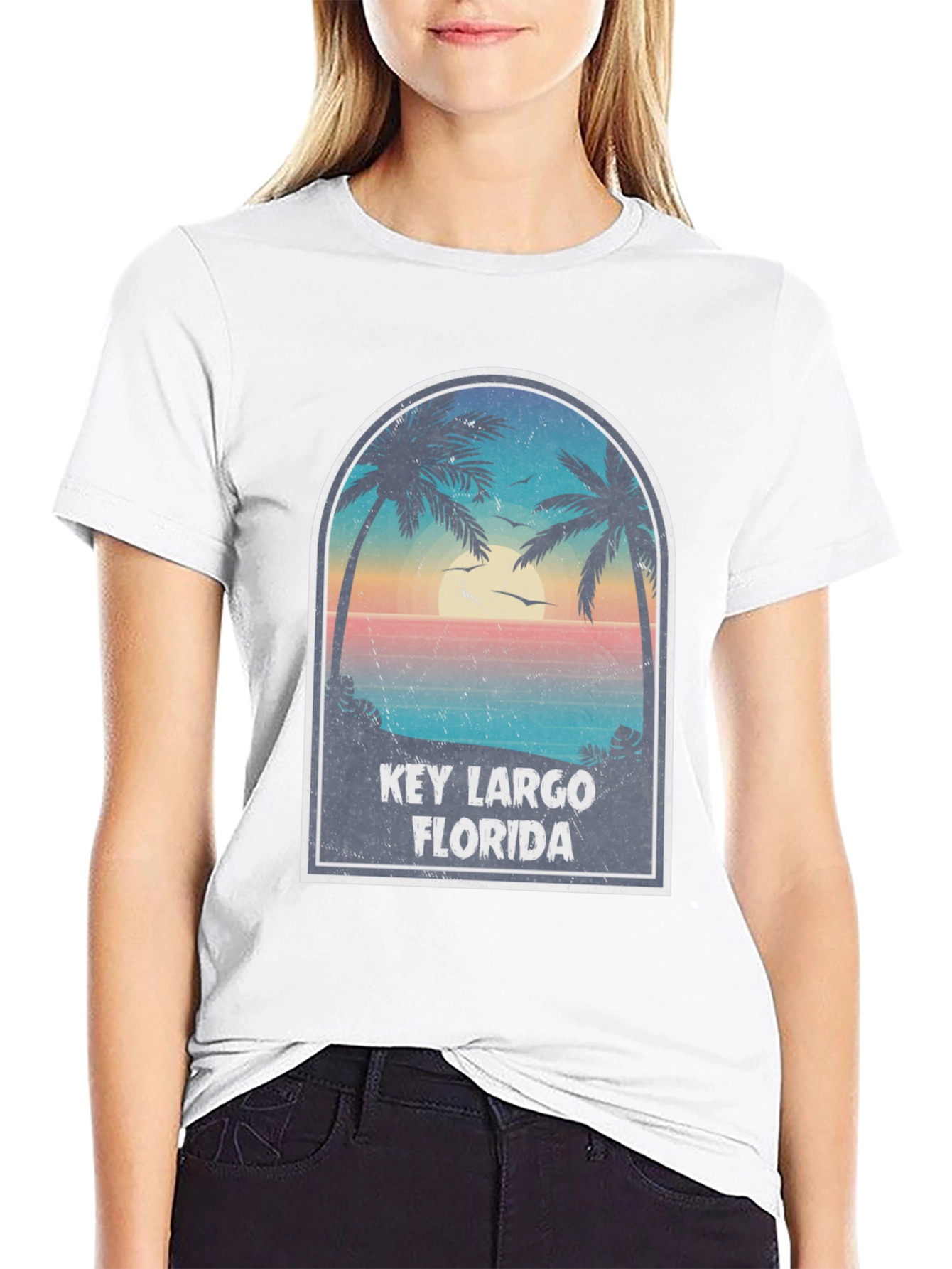 Key Largo Florida Graphic T-Shirt