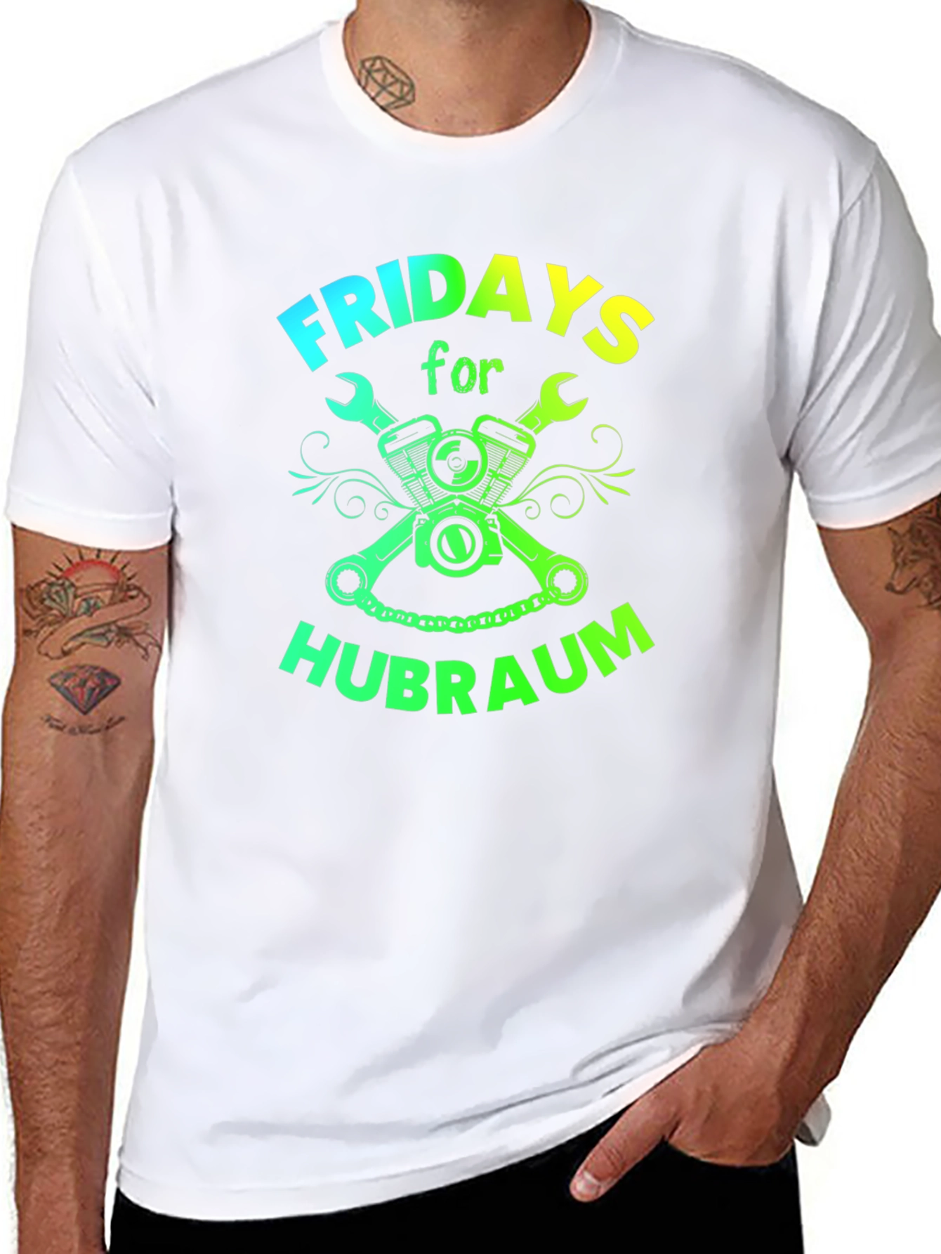 Fridays for Hubraum Mechanic T-Shirt