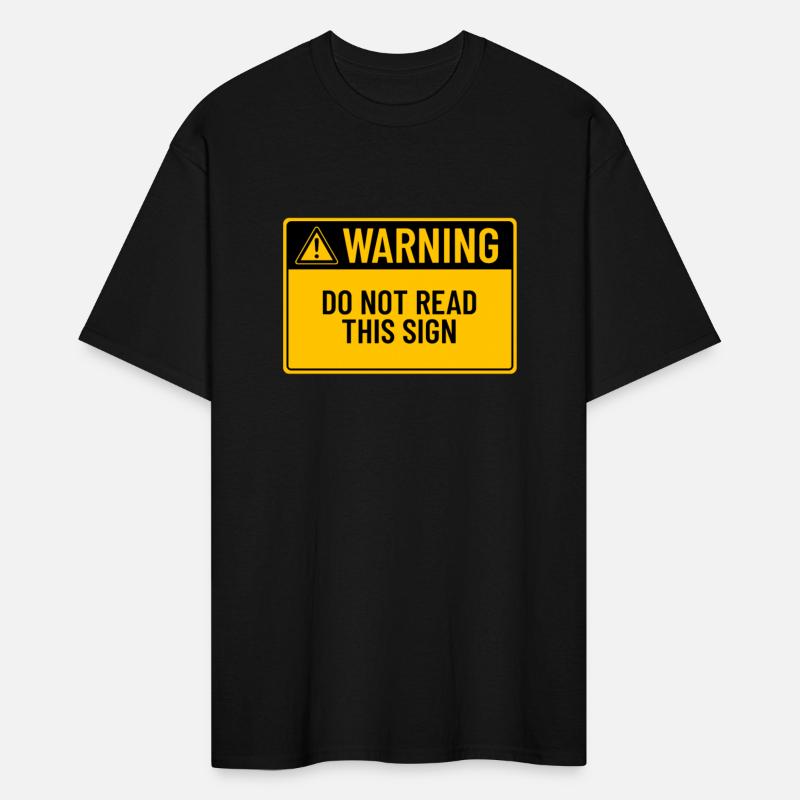 Warning: Do Not Read This Sign