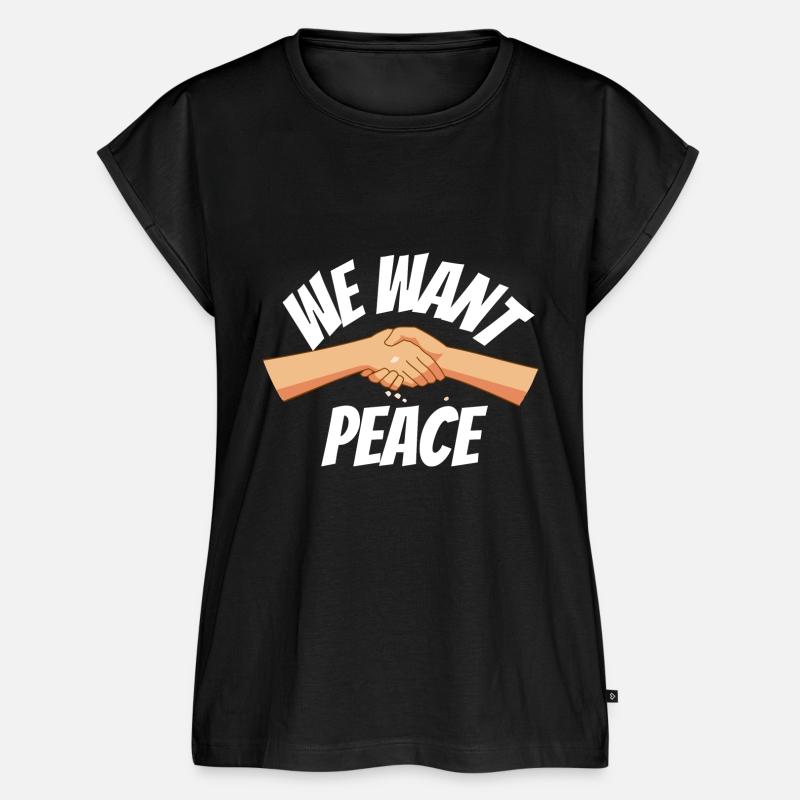 We want peace