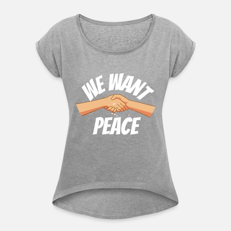 We want peace