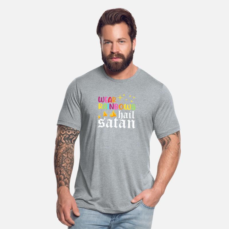 Wear Rainbows Hail Satan