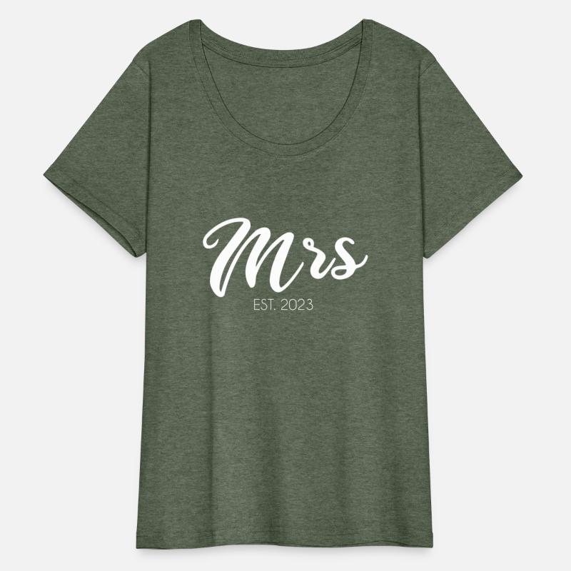 Wedding Mrs Est 2023 Bridal Bride