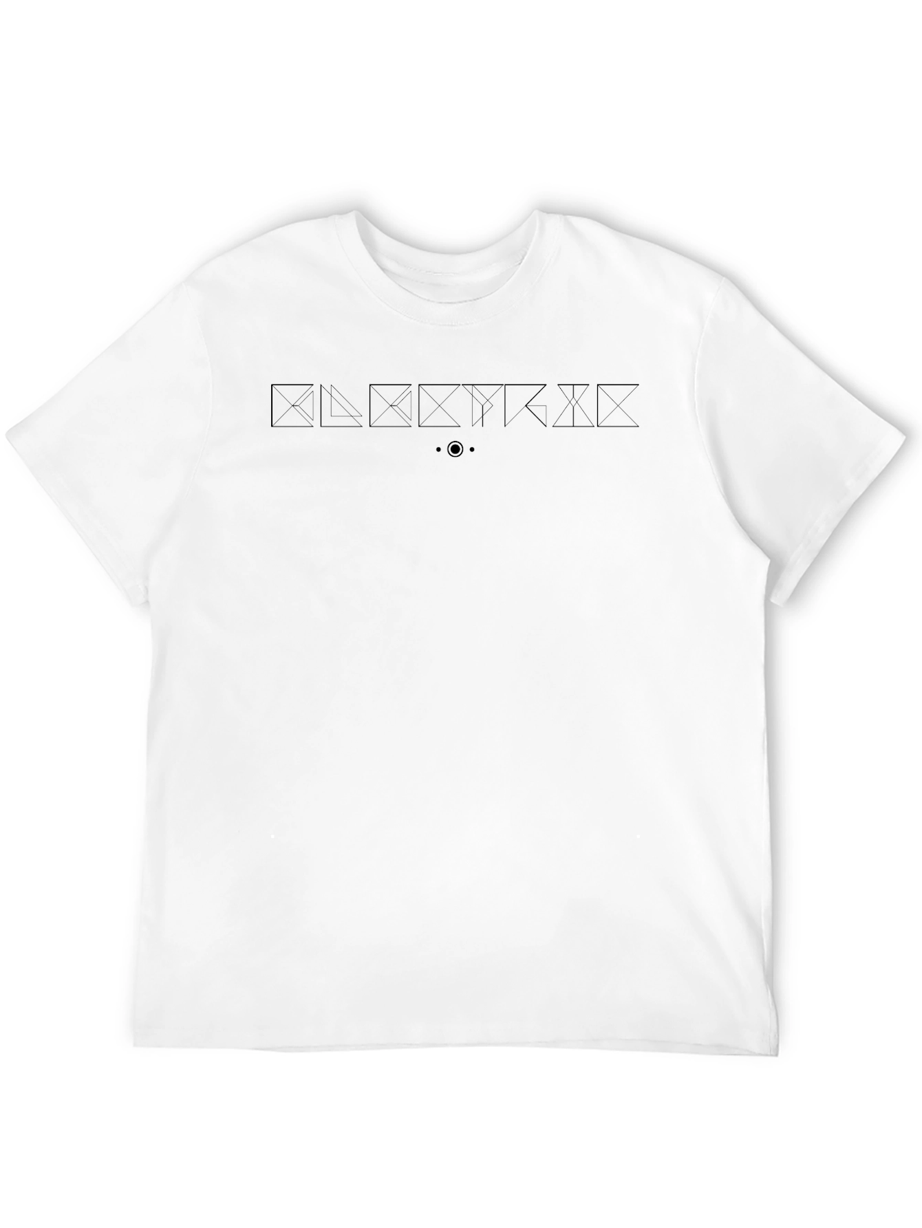 Electric Graphic Black T-Shirt
