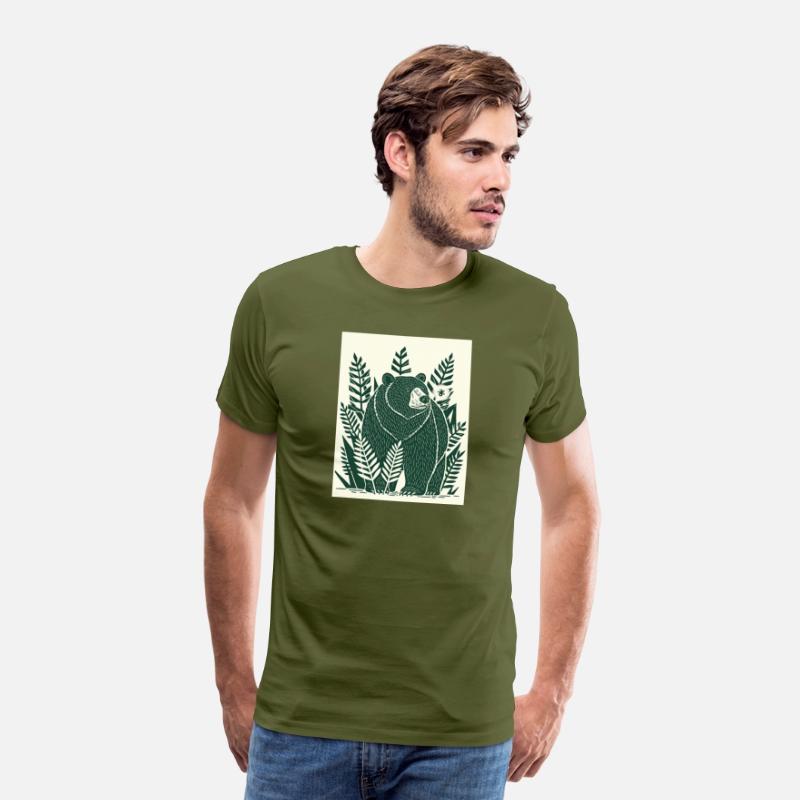 Whimsical Forest Bear