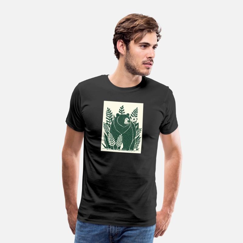 Whimsical Forest Bear