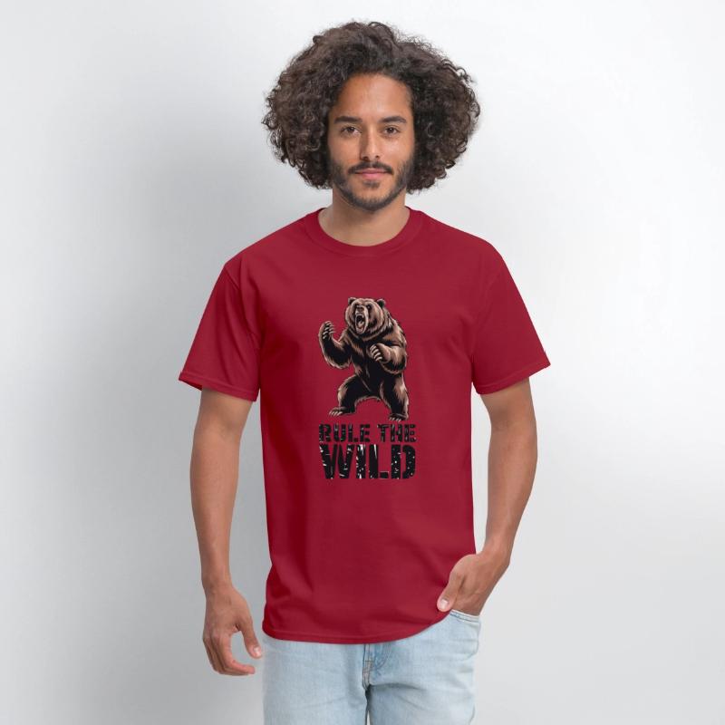Wild Dominance: Roaring Grizzly Power