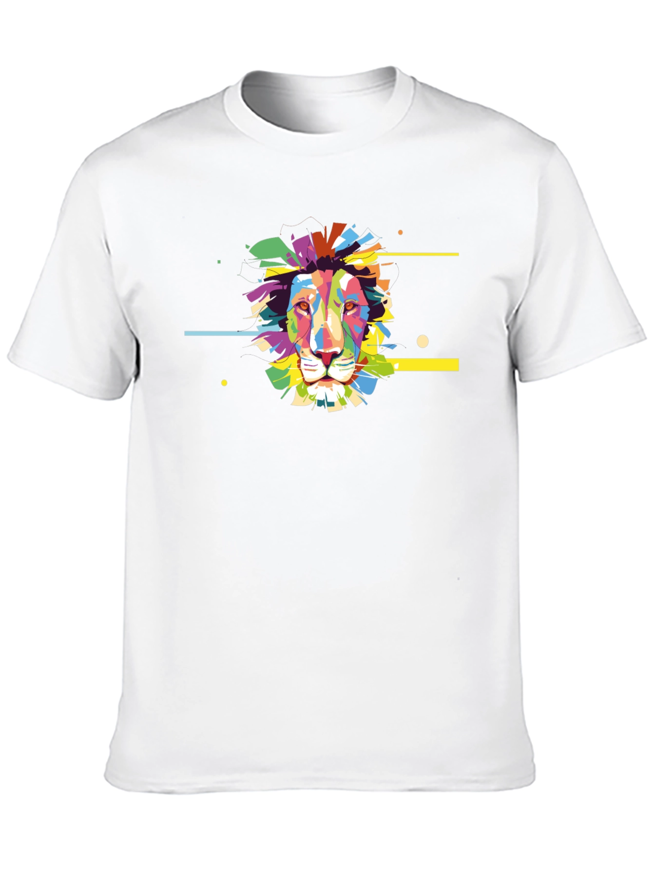 Lion Graphic Black Tee