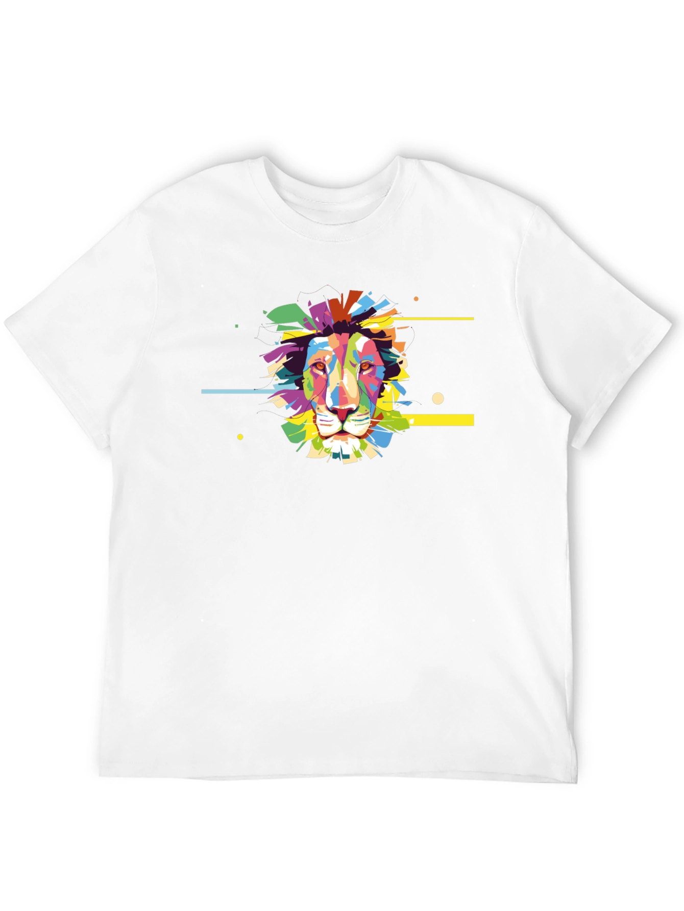 Lion Graphic Black Tee