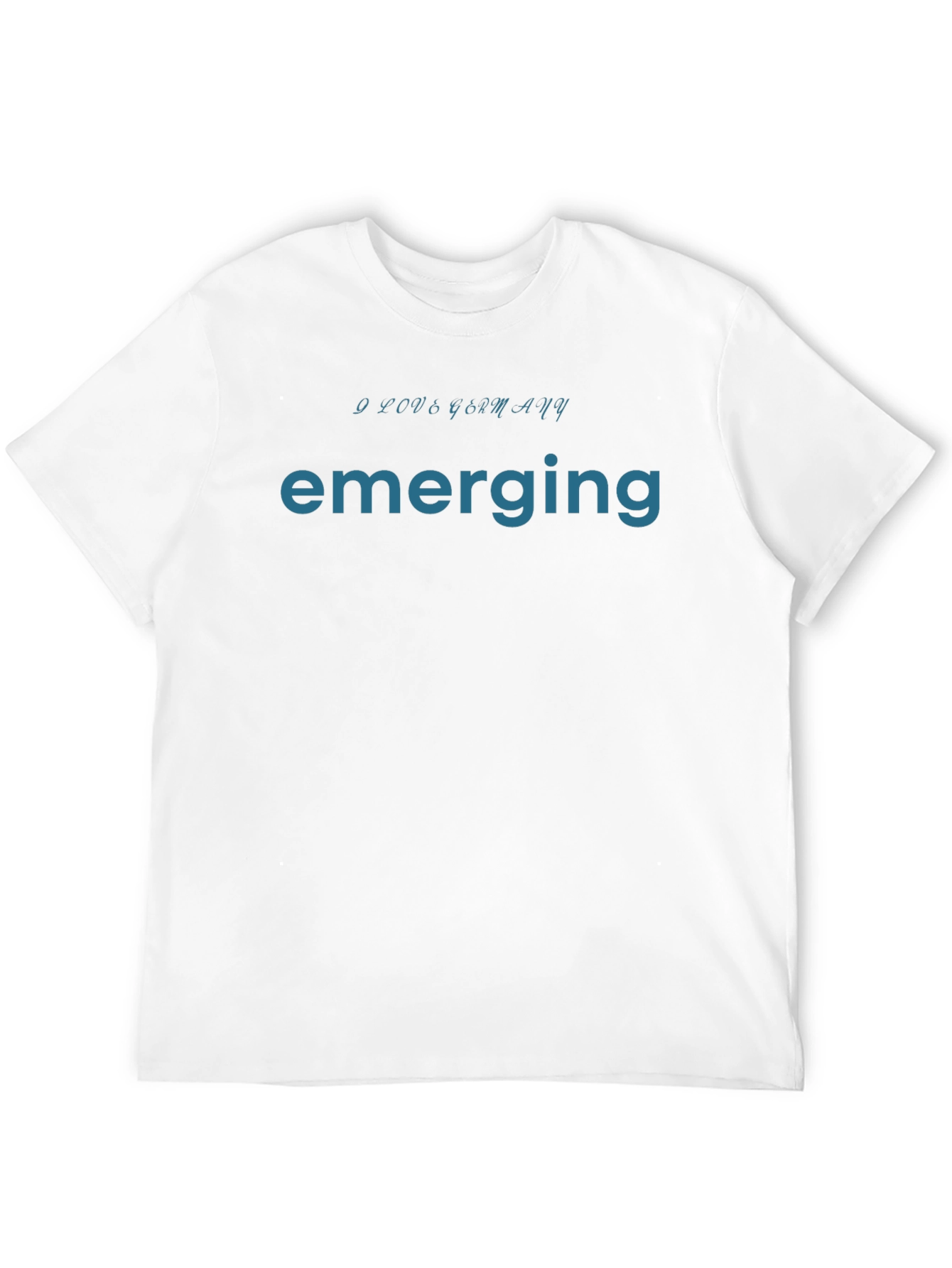Emerging I Love Germany Graphic T-Shirt