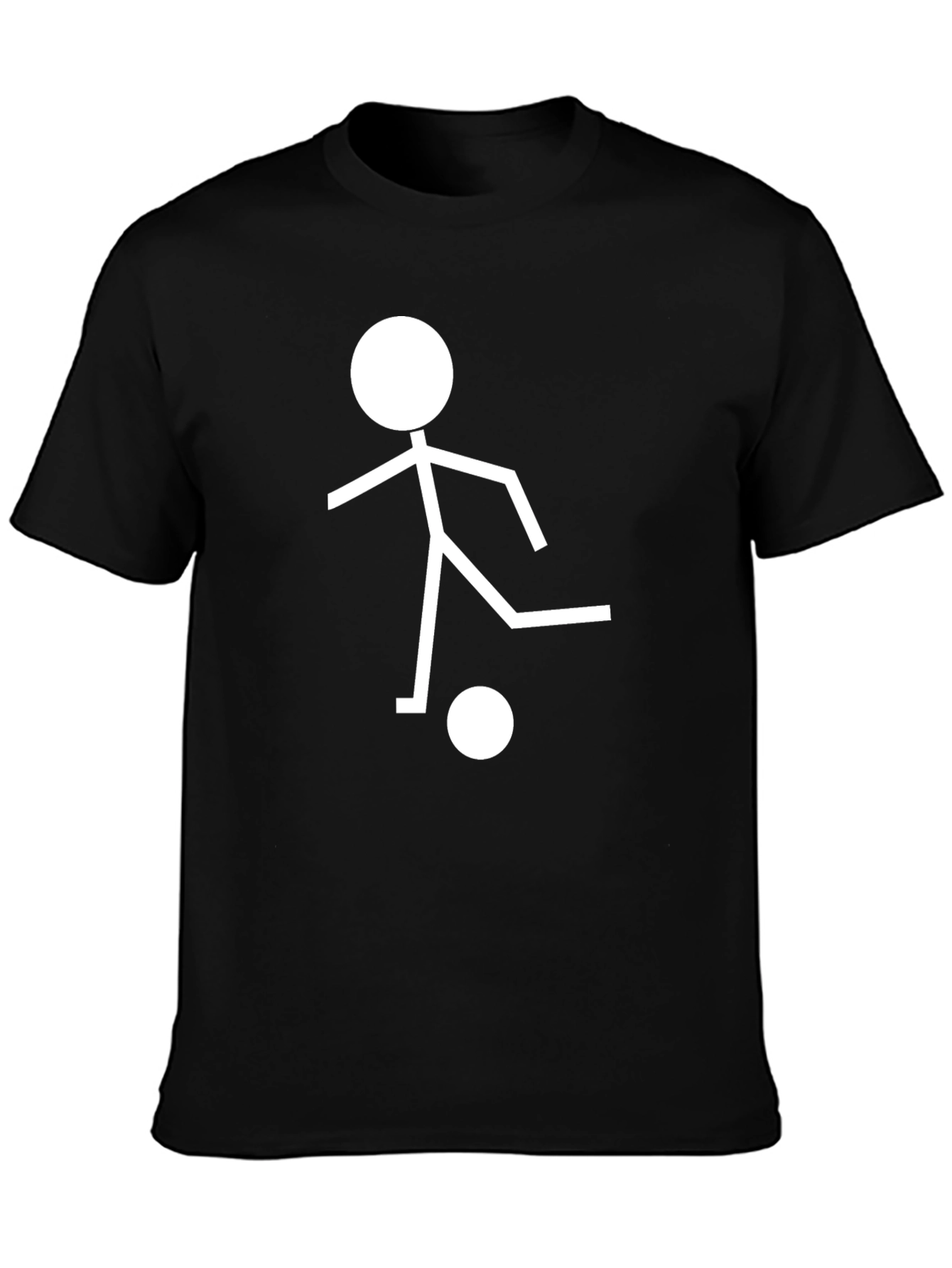 Soccer Stick Figure T-Shirt - Kick Some Fun!