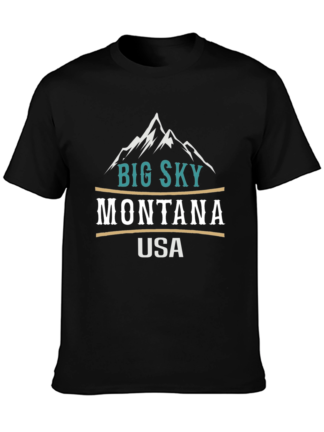 Big Sky Montana USA Graphic Tee