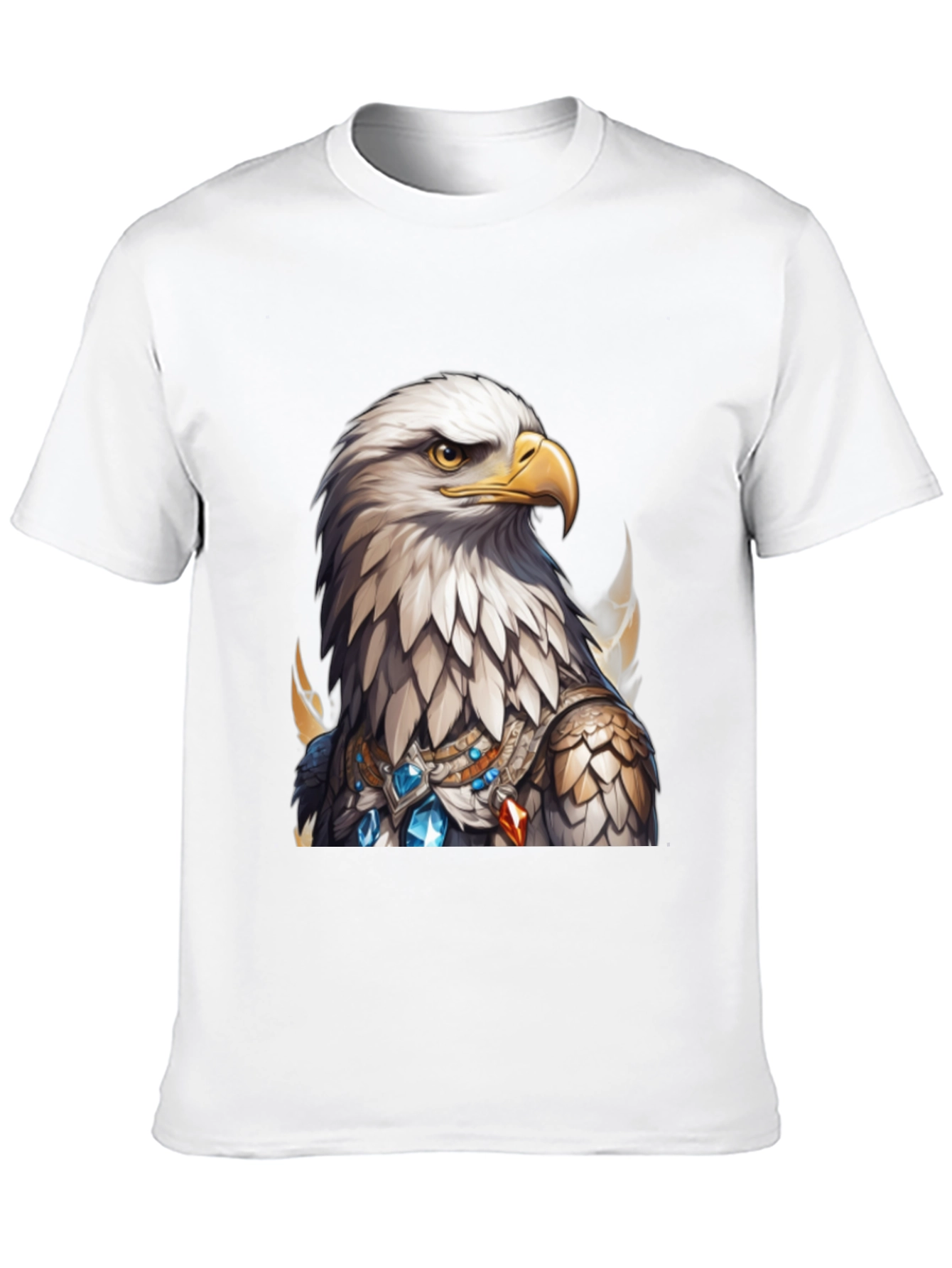 Eagle Warrior T-Shirt - Black Graphic Tee