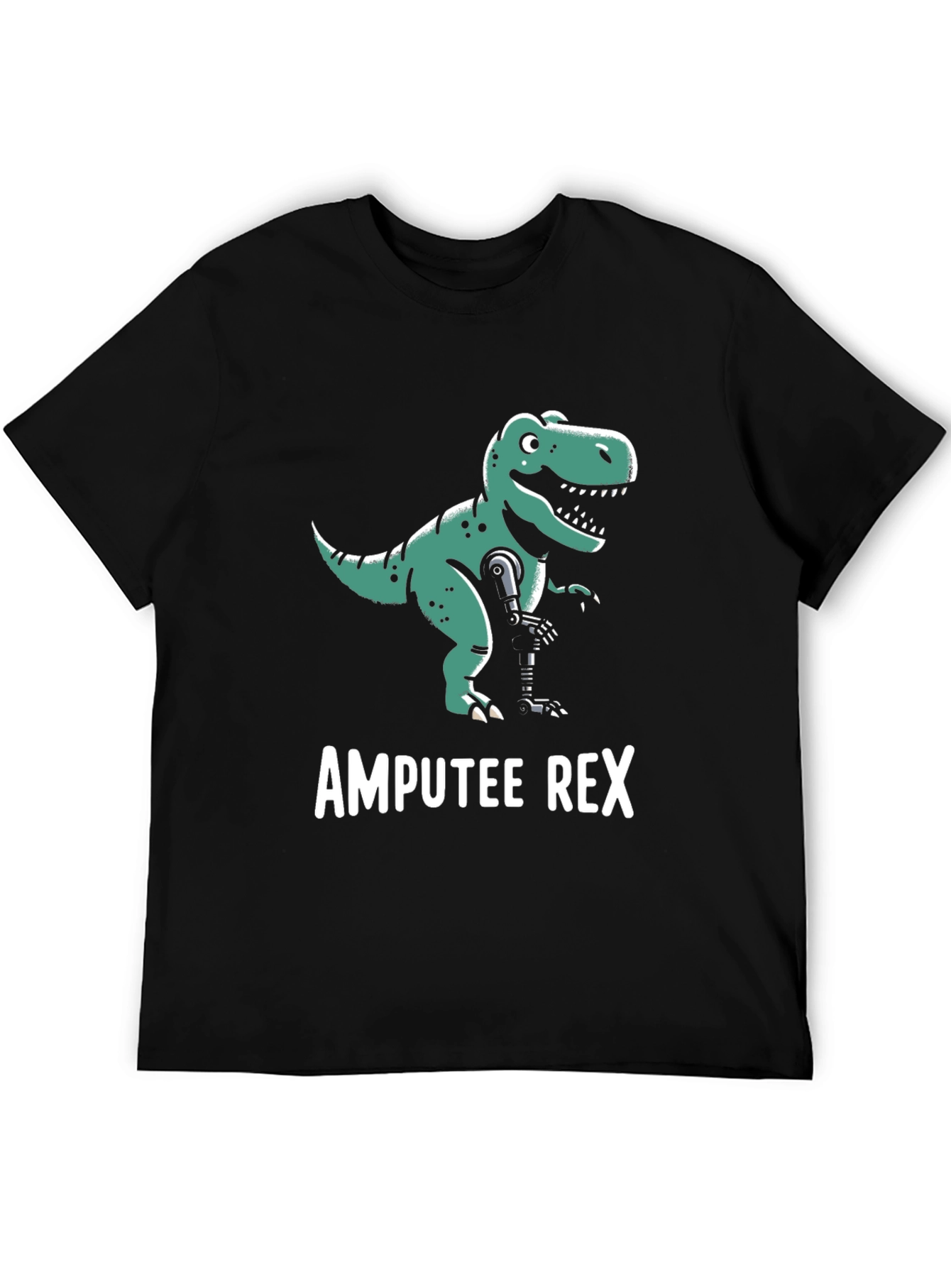Amputee Rex T-Shirt - Funny Dinosaur Graphic Tee