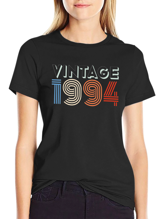 Vintage 1994 Graphic Tee - Stylish Retro Birthday Shirt