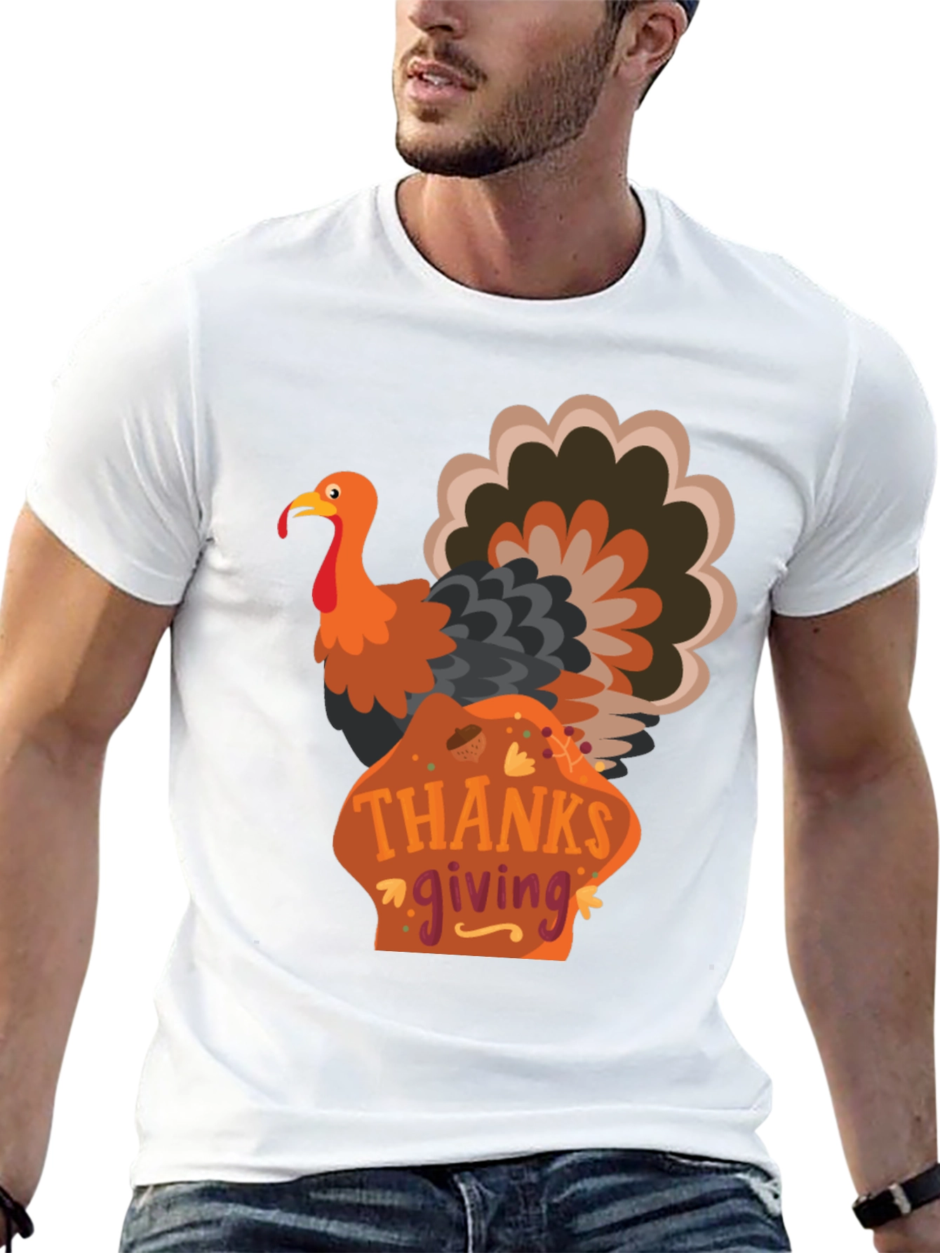Thanksgiving Turkey Graphic Tee