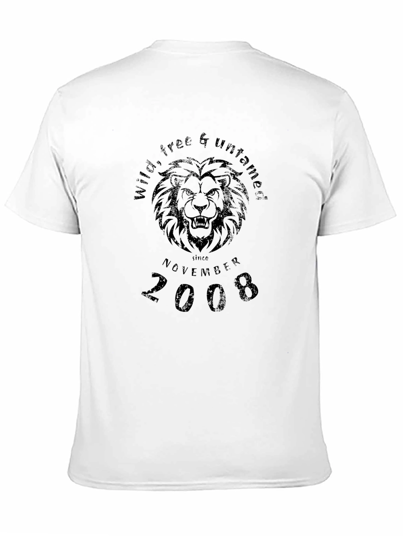 Wild & Untamed Lion Graphic T-Shirt