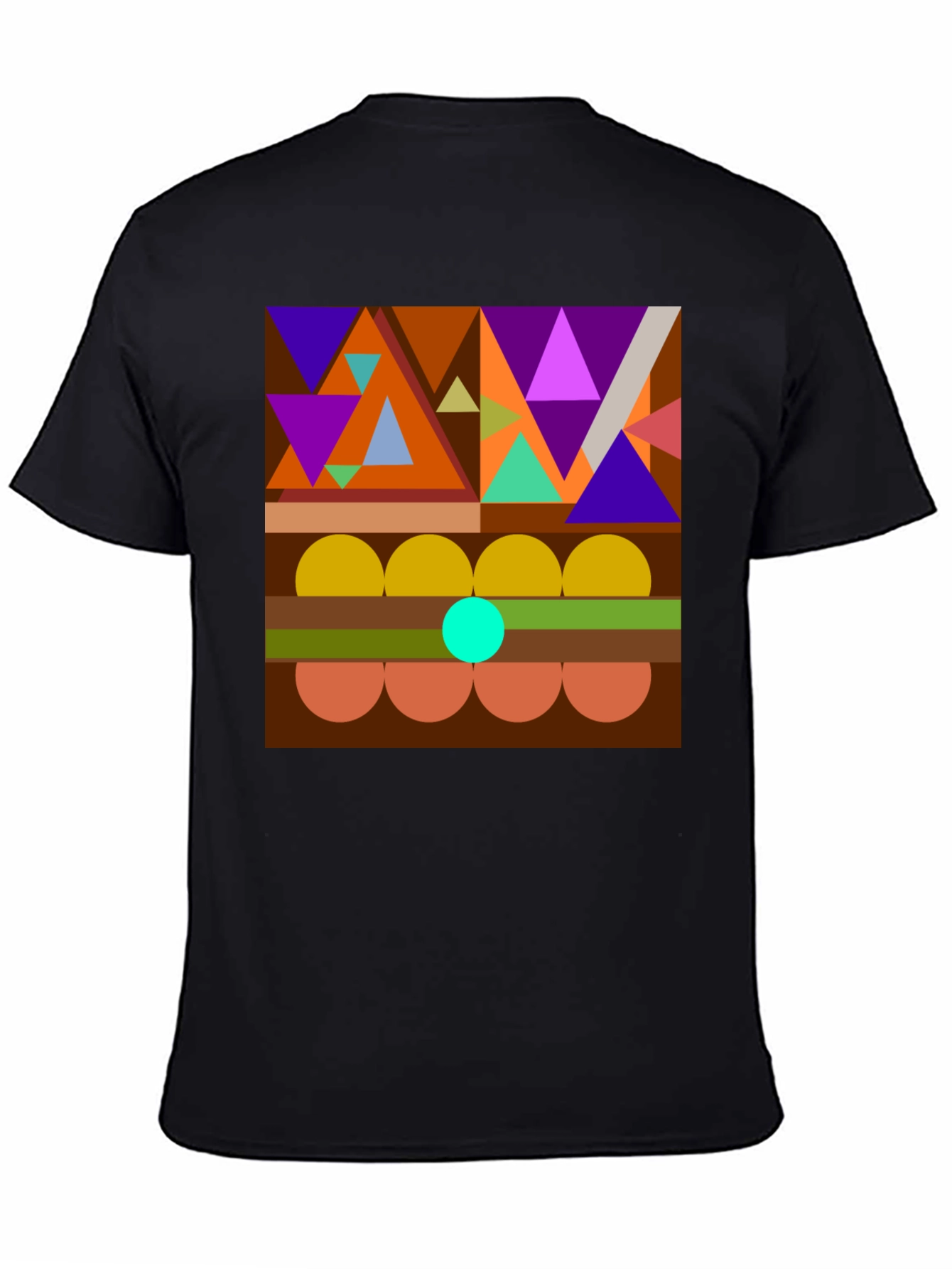 Geometric Graphic Tee - Bold & Unique Design