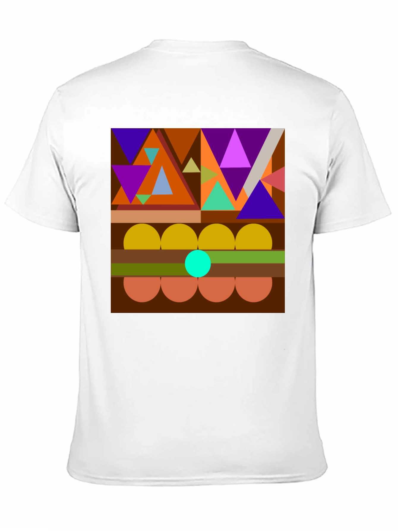 Geometric Graphic Tee - Bold & Unique Design