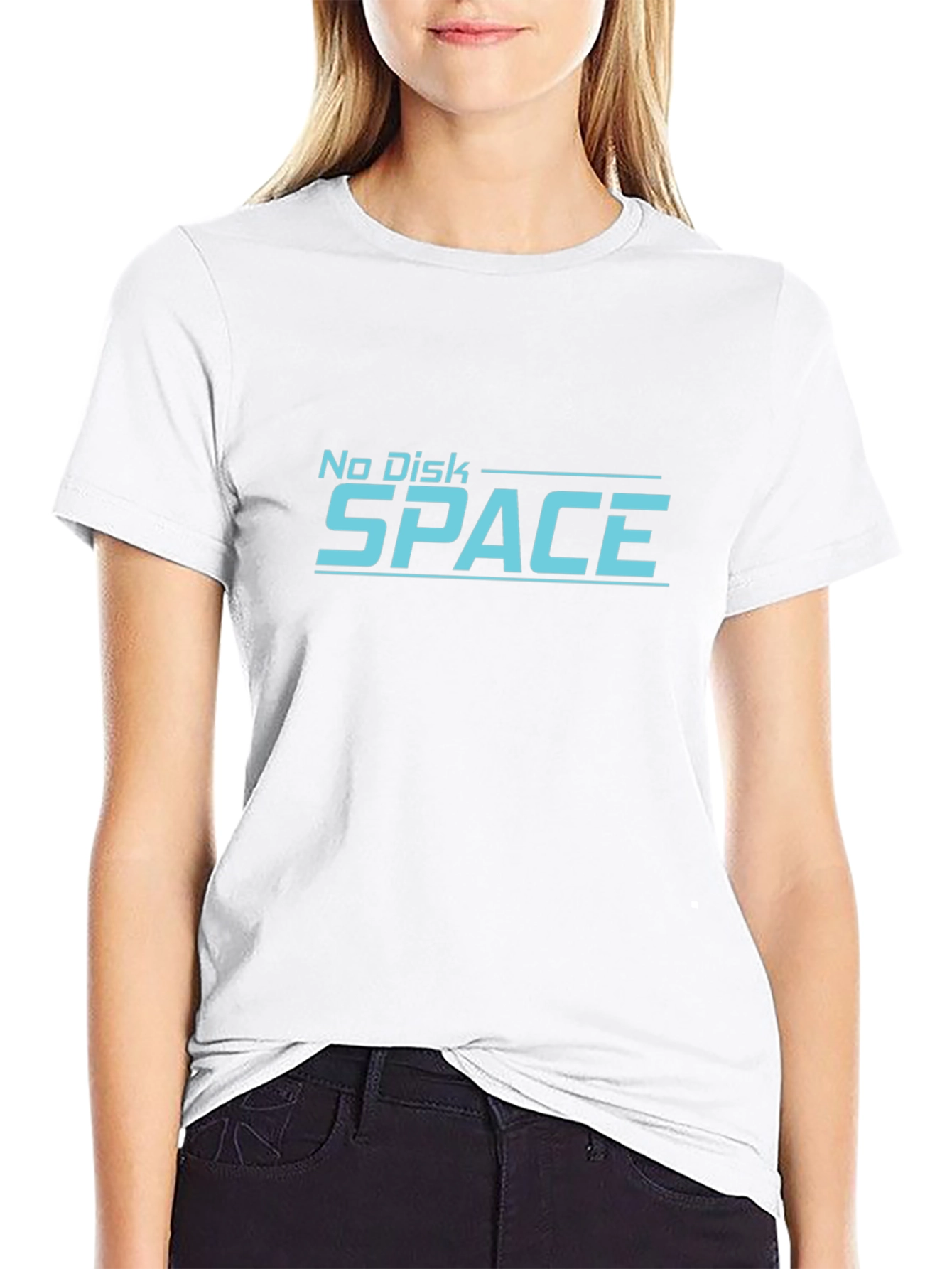 No Disk Space T-Shirt - Gamer Humor Tee