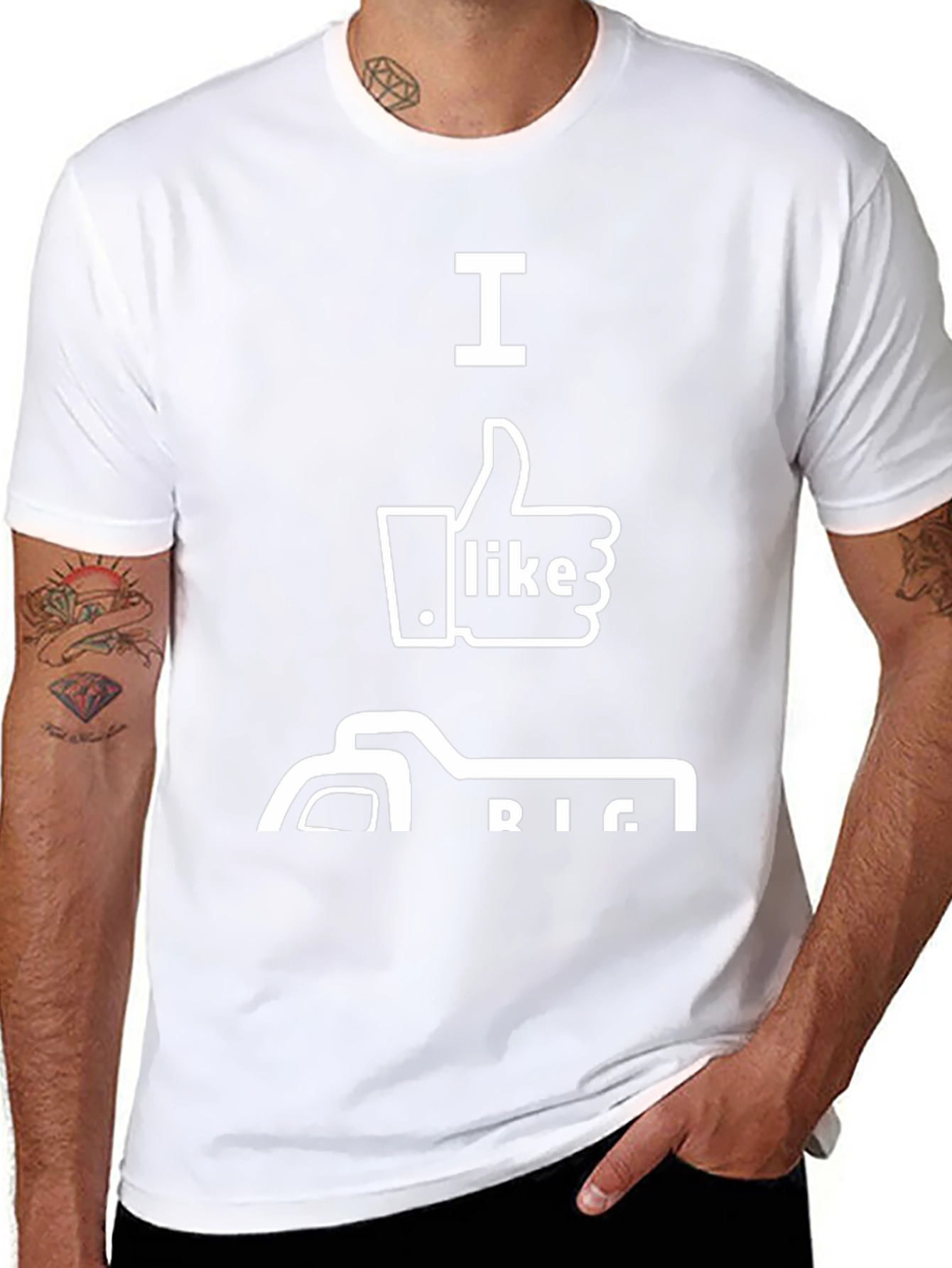 I Like Big Trucks Graphic Tee