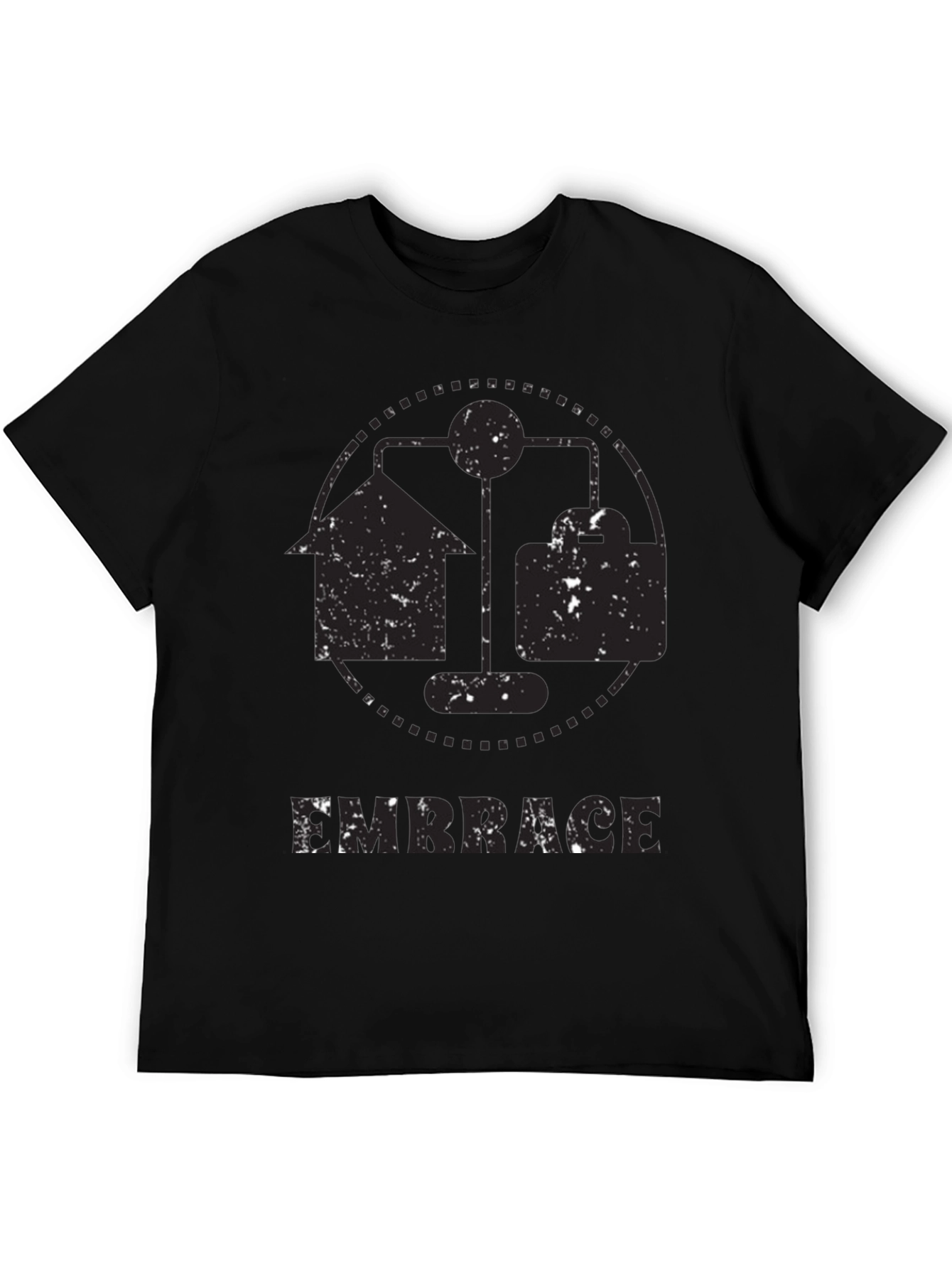 Embrace Graphic Print Mens T-Shirt