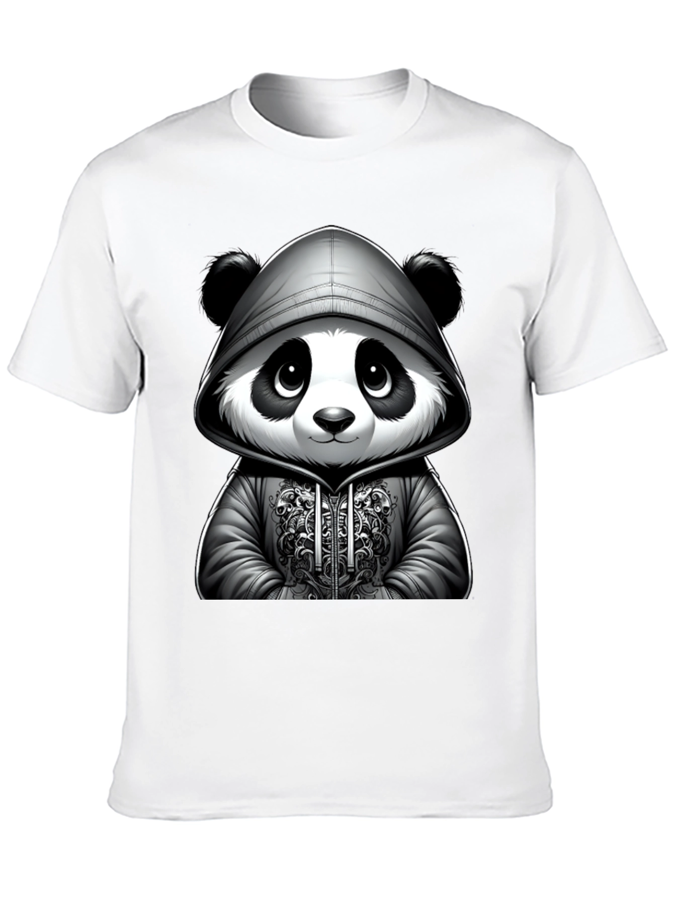 Cool Panda Hoodie T-Shirt
