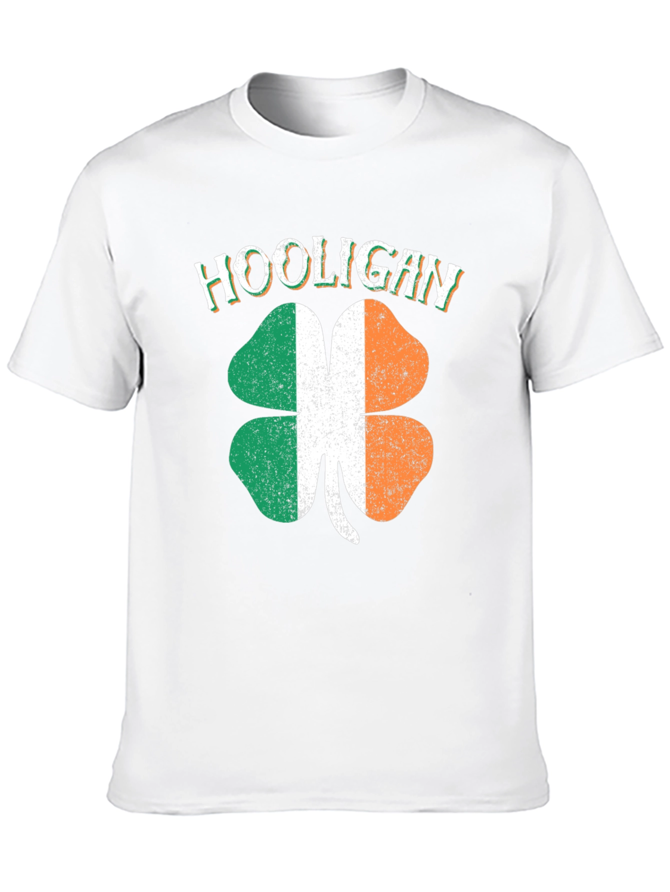 Irish Hooligan Shamrock Graphic Tee - St. Patricks Day