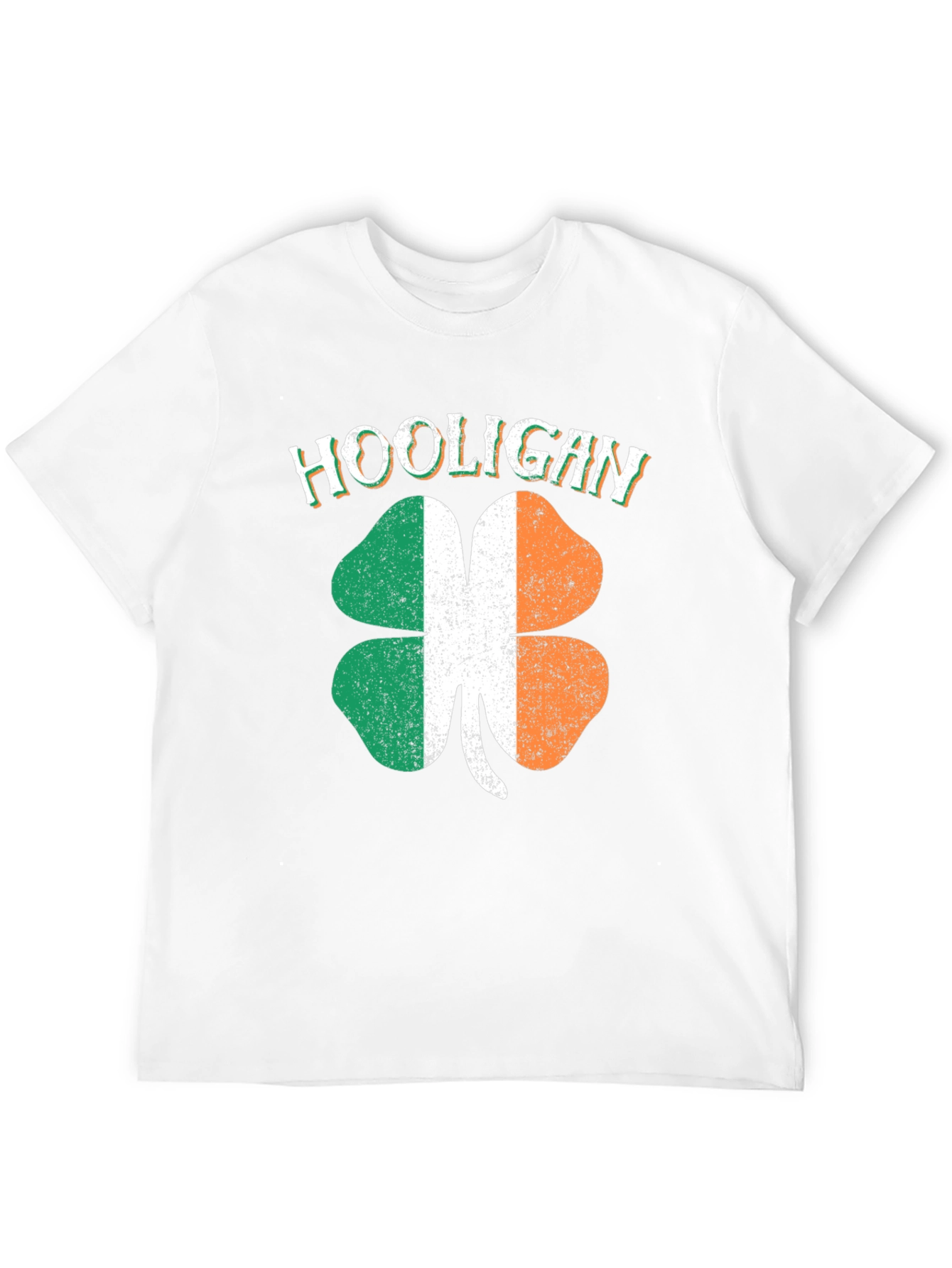 Irish Hooligan Shamrock Graphic Tee - St. Patricks Day