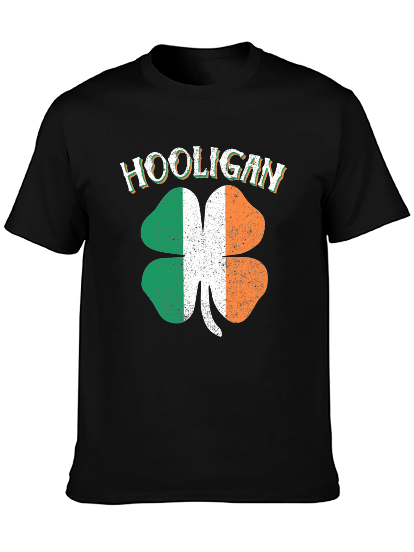 Irish Hooligan Shamrock Graphic Tee - St. Patricks Day