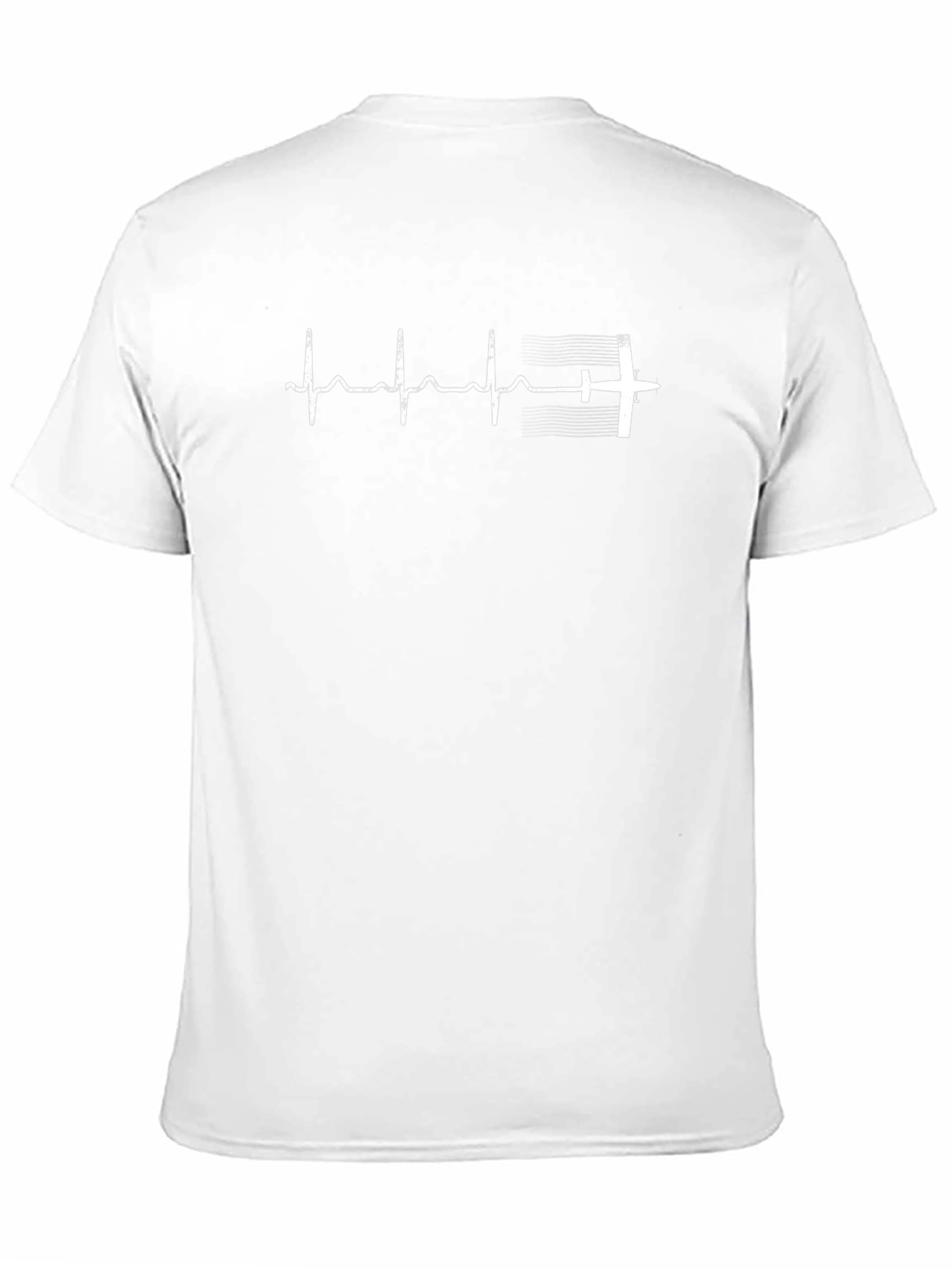 Pilot Heartbeat Black T-Shirt