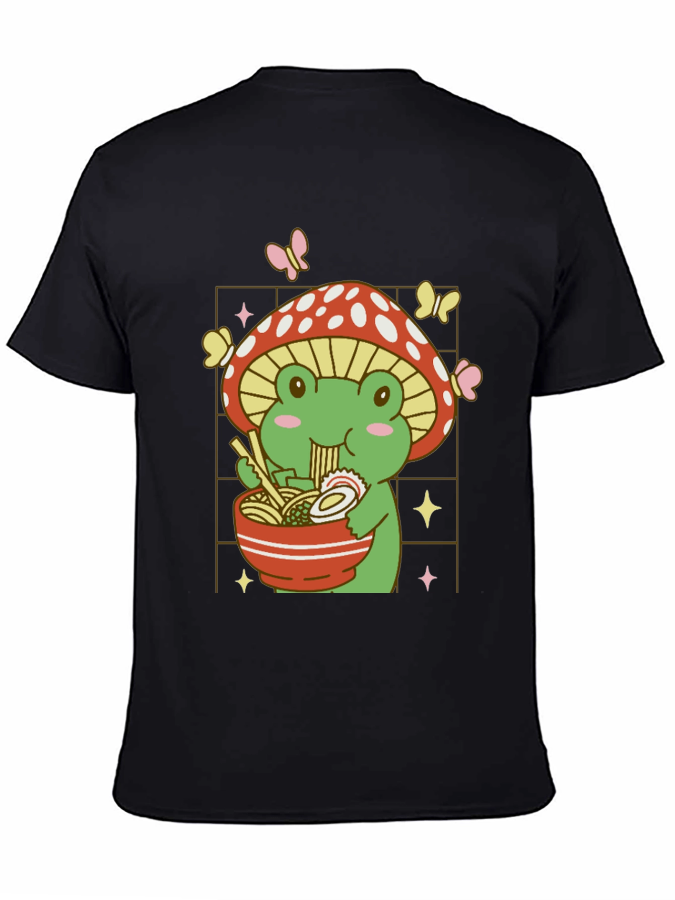 Frog Ramen Mushroom T-Shirt