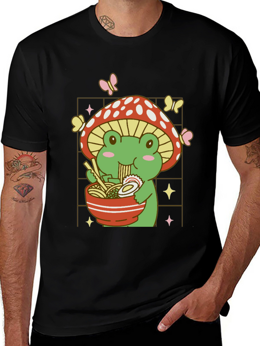 Frog Ramen Mushroom T-Shirt