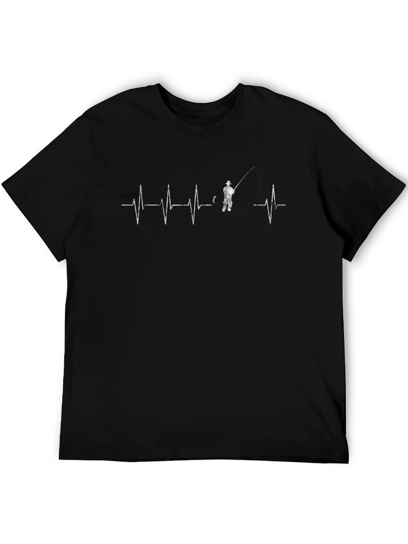Fishing Heartbeat T-Shirt - Anglers Pulse