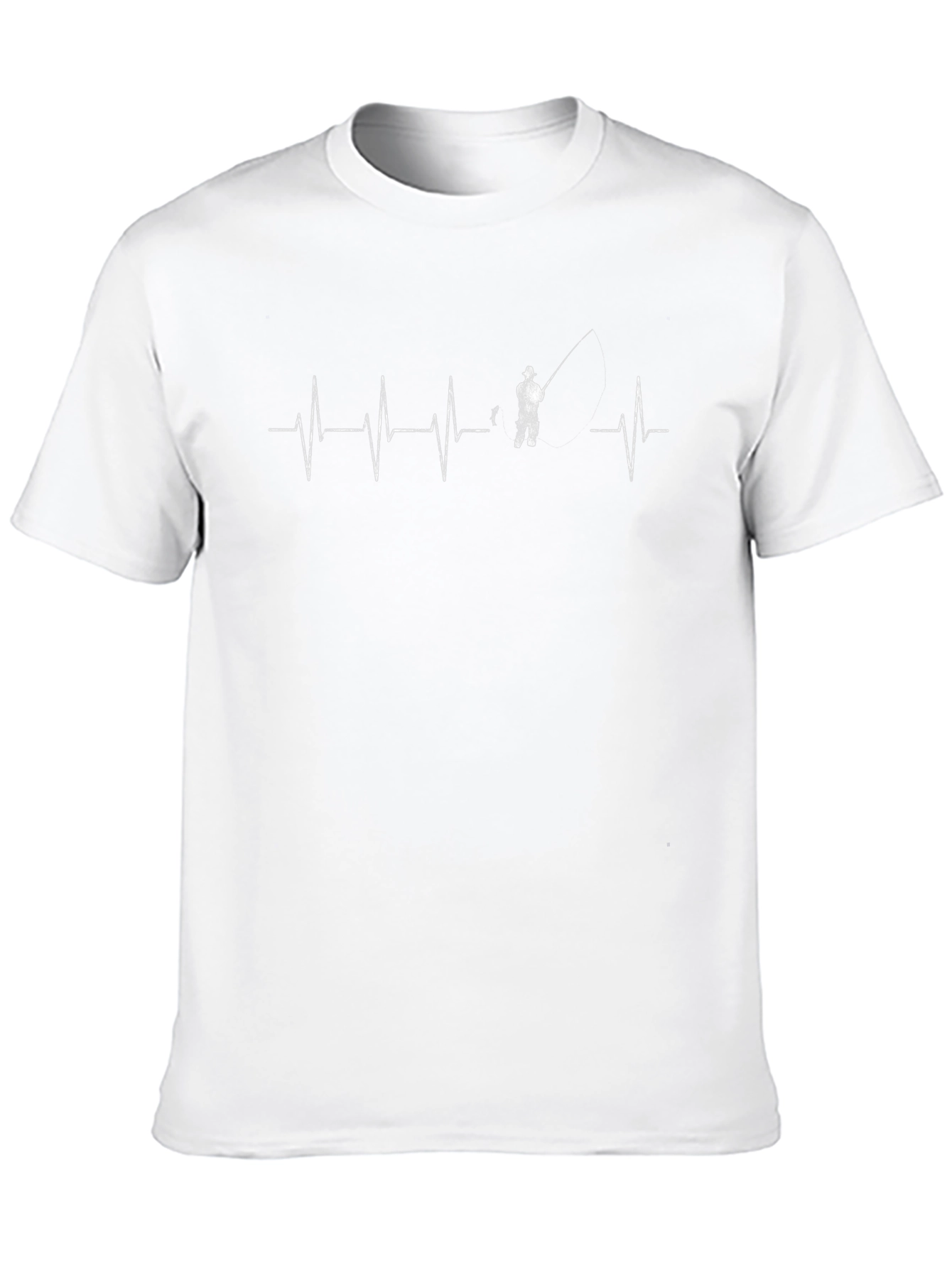 Fishing Heartbeat T-Shirt - Anglers Pulse