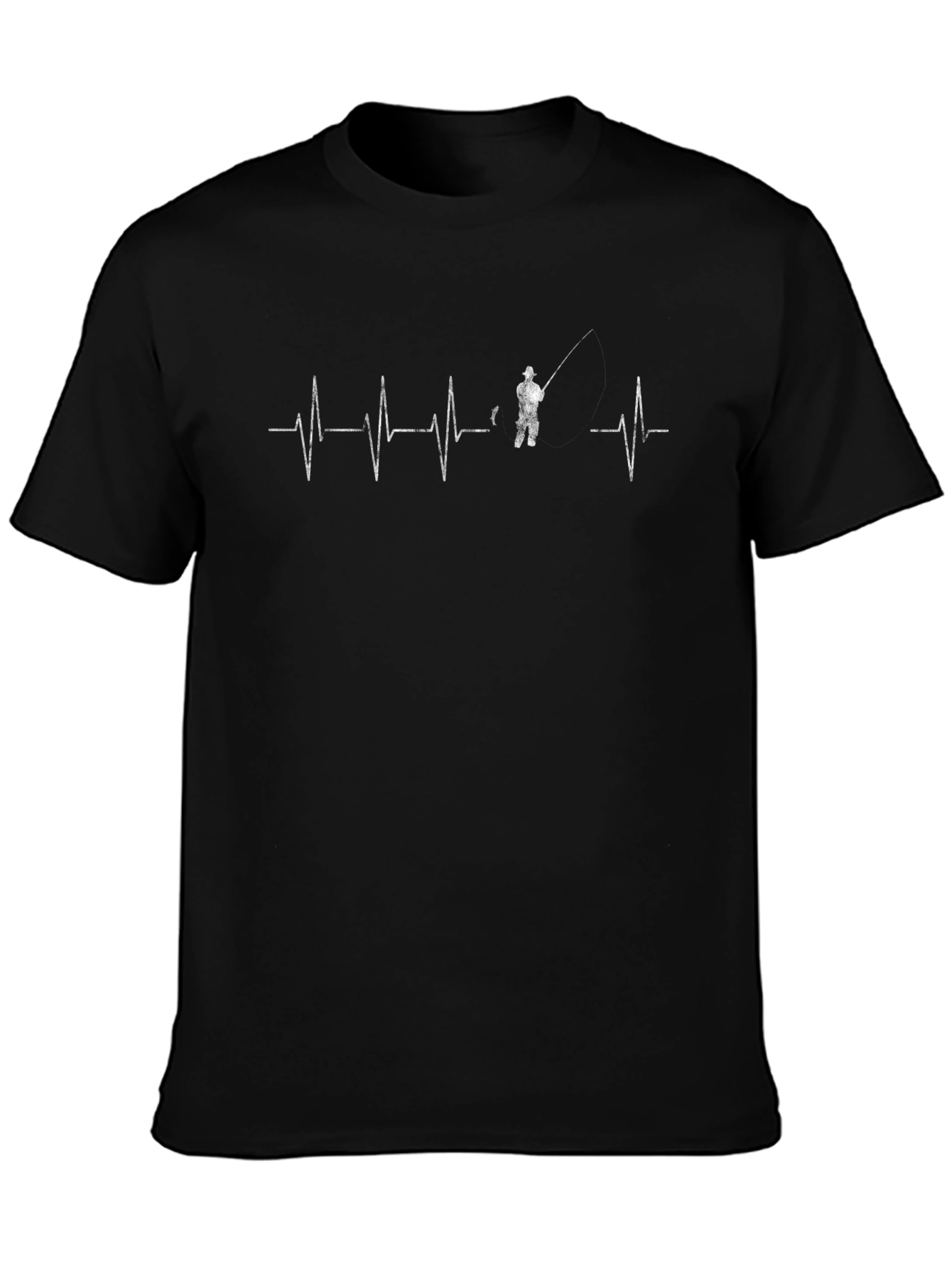 Fishing Heartbeat T-Shirt - Anglers Pulse