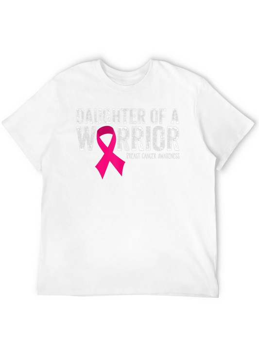 Daughter of a Warrior Breast Cancer Awareness T-Shirt