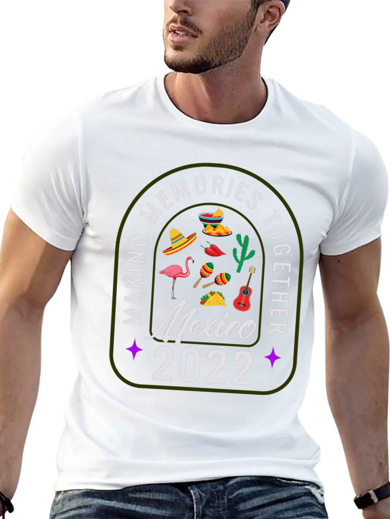 Mexico 2022 Memories Graphic T-Shirt