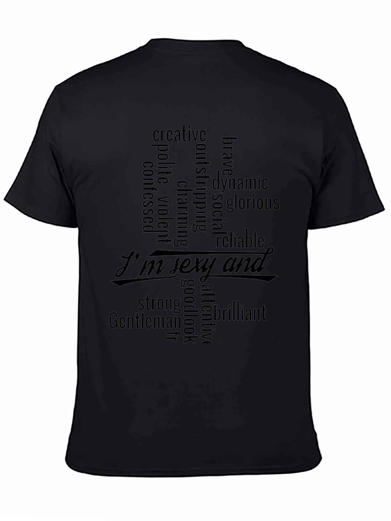 Sexy & Brilliant Mens Graphic T-Shirt