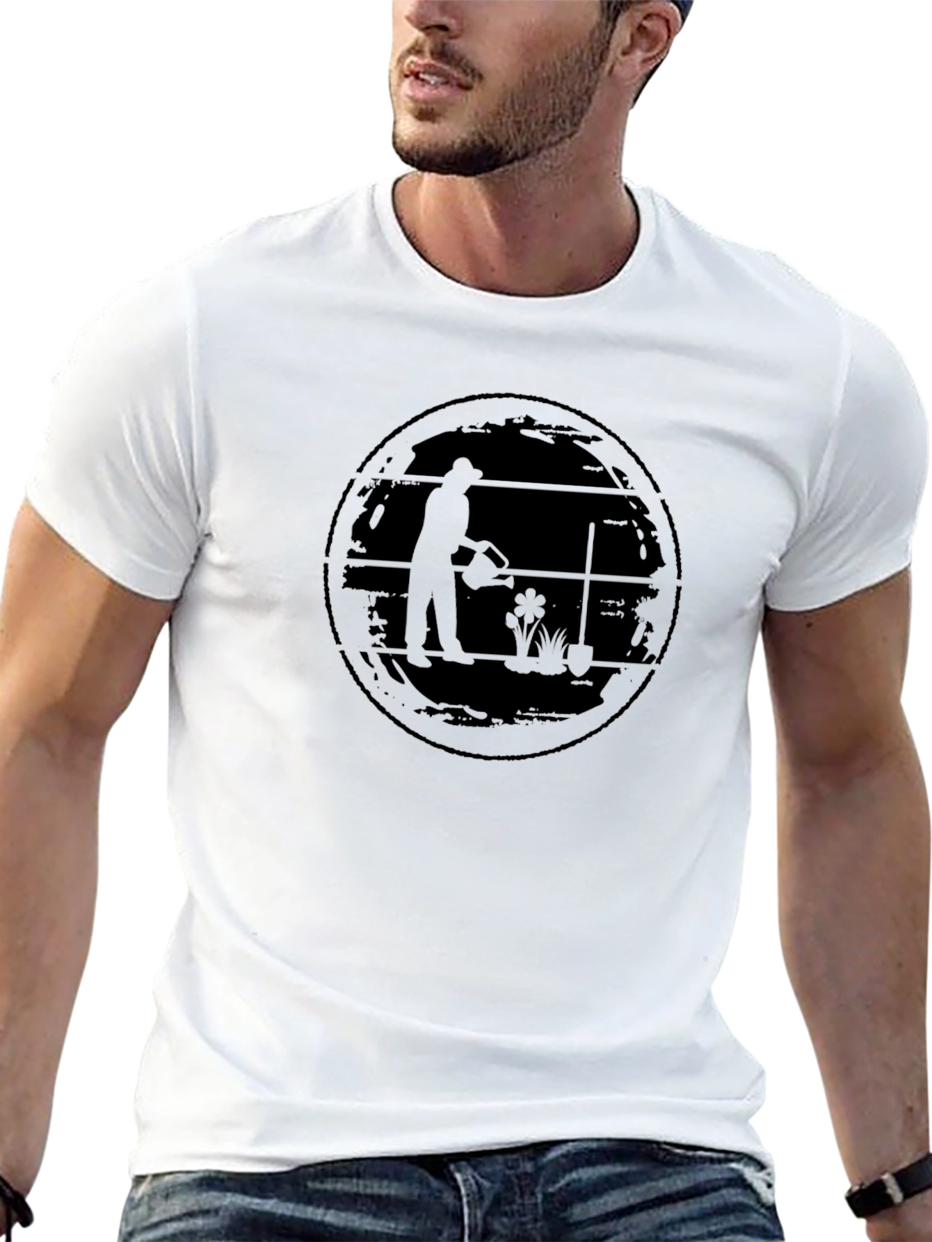 Gardener Graphic T-Shirt - Black